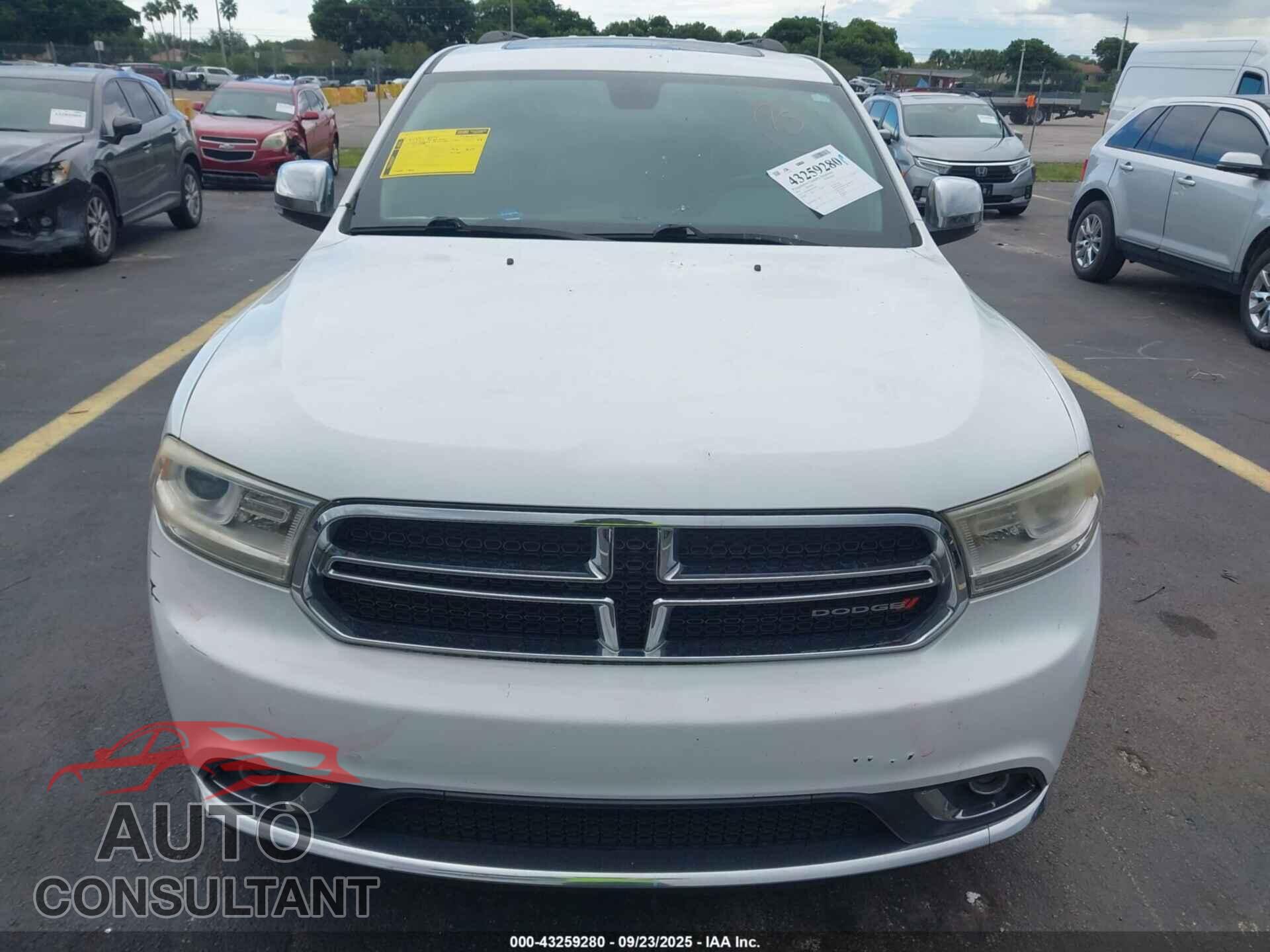 DODGE DURANGO 2014 - 1C4RDHDG0EC306820