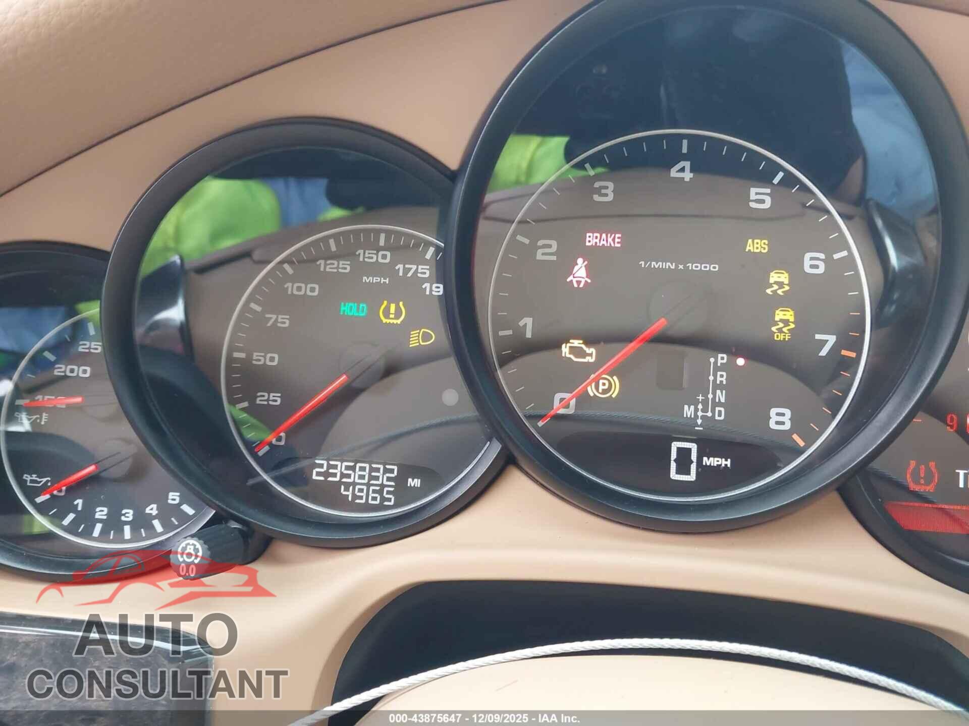 PORSCHE PANAMERA 2011 - WP0AA2A72BL021698