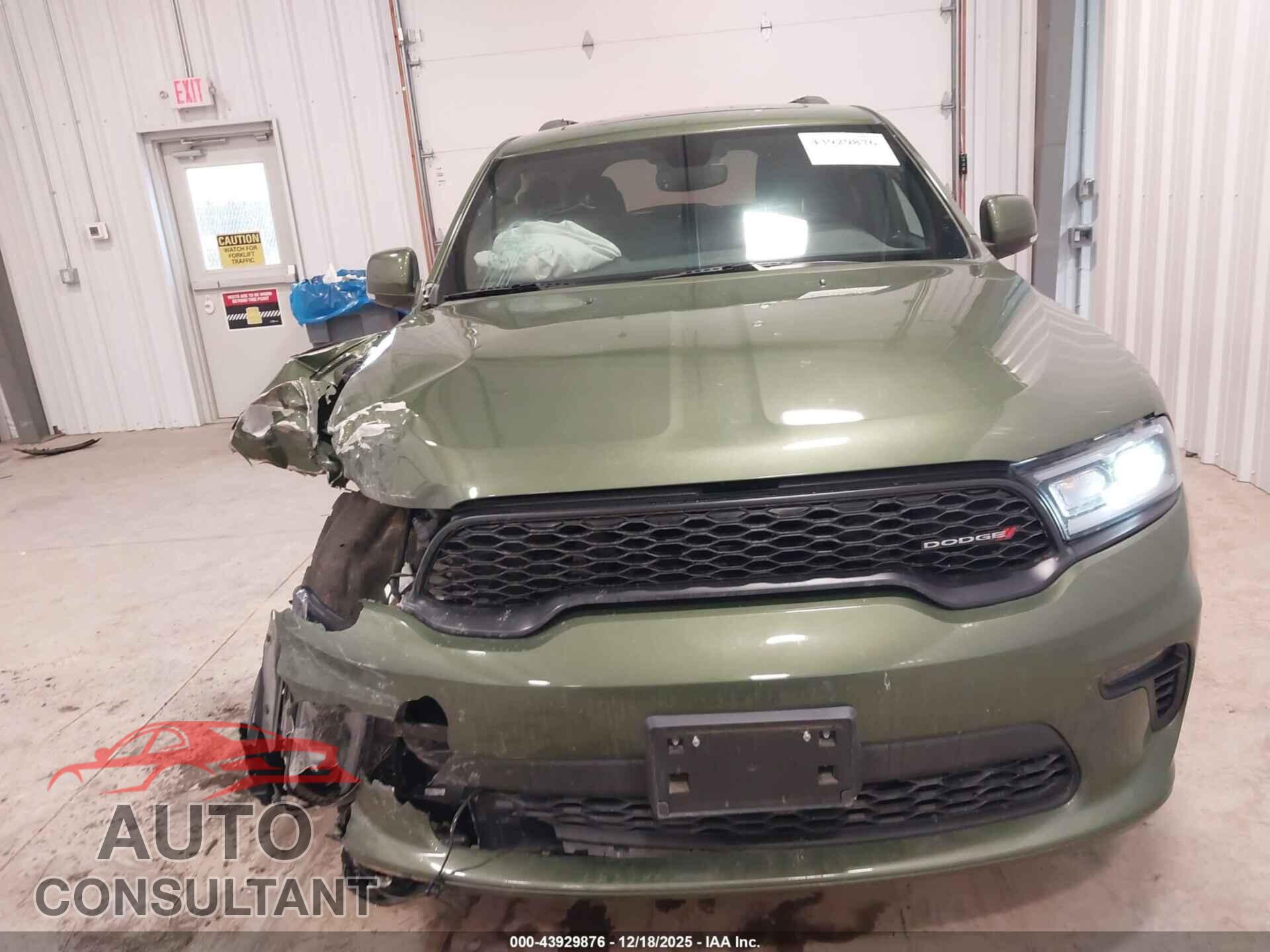 DODGE DURANGO 2021 - 1C4RDJDG7MC578321