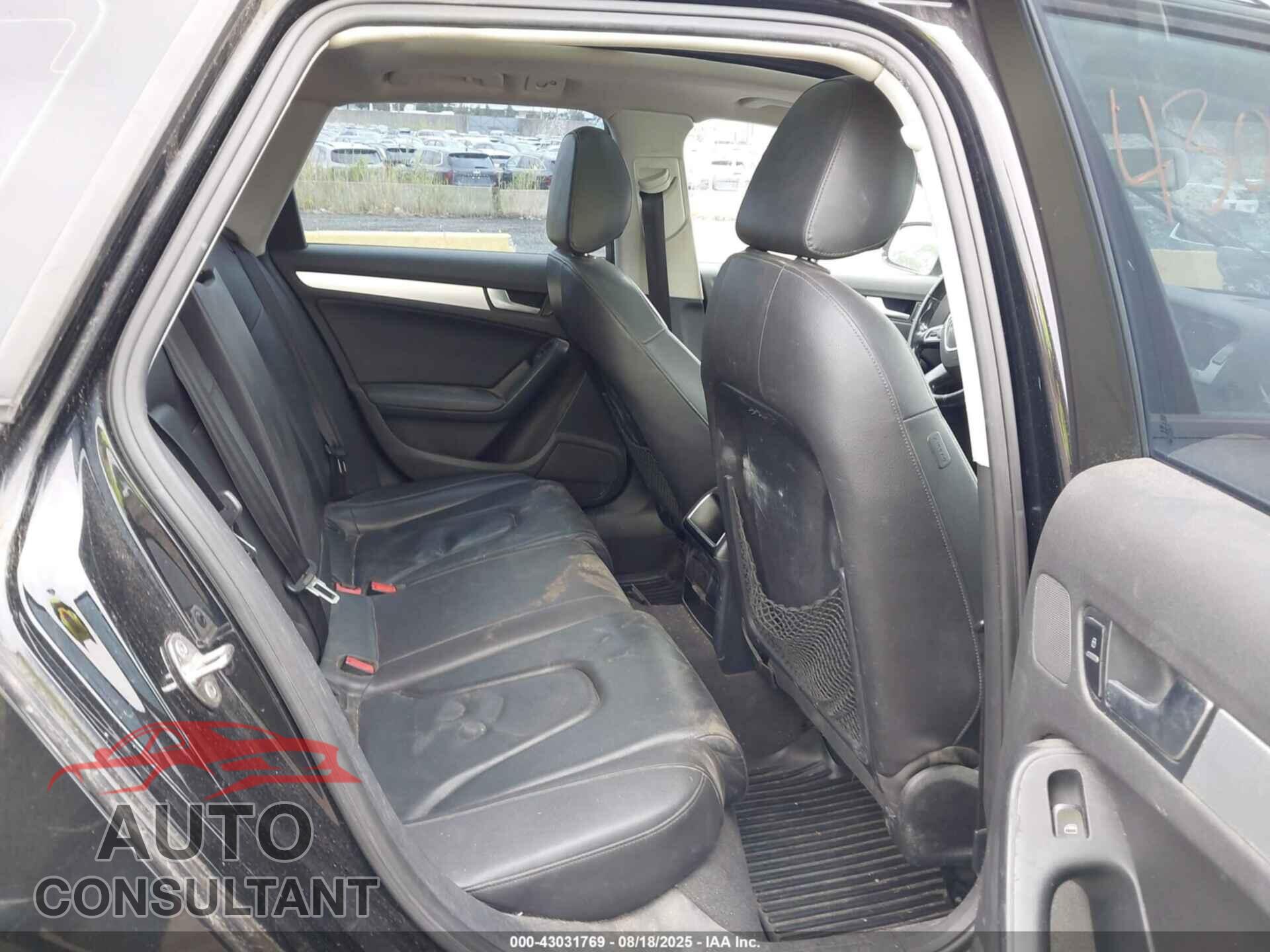 AUDI A4 2012 - WAUSFAFL9CA013937