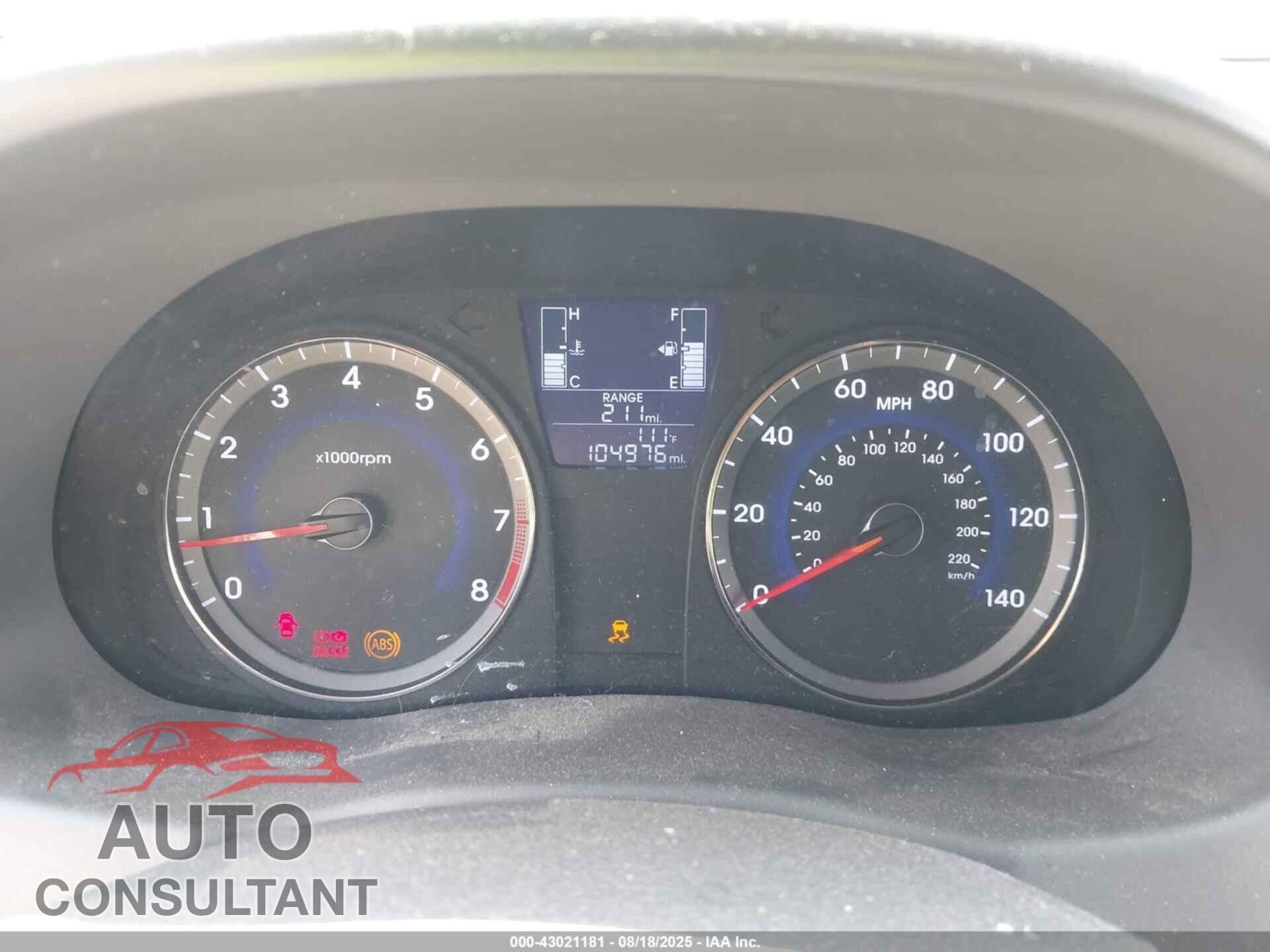 HYUNDAI ACCENT 2017 - KMHCT4AE5HU374870