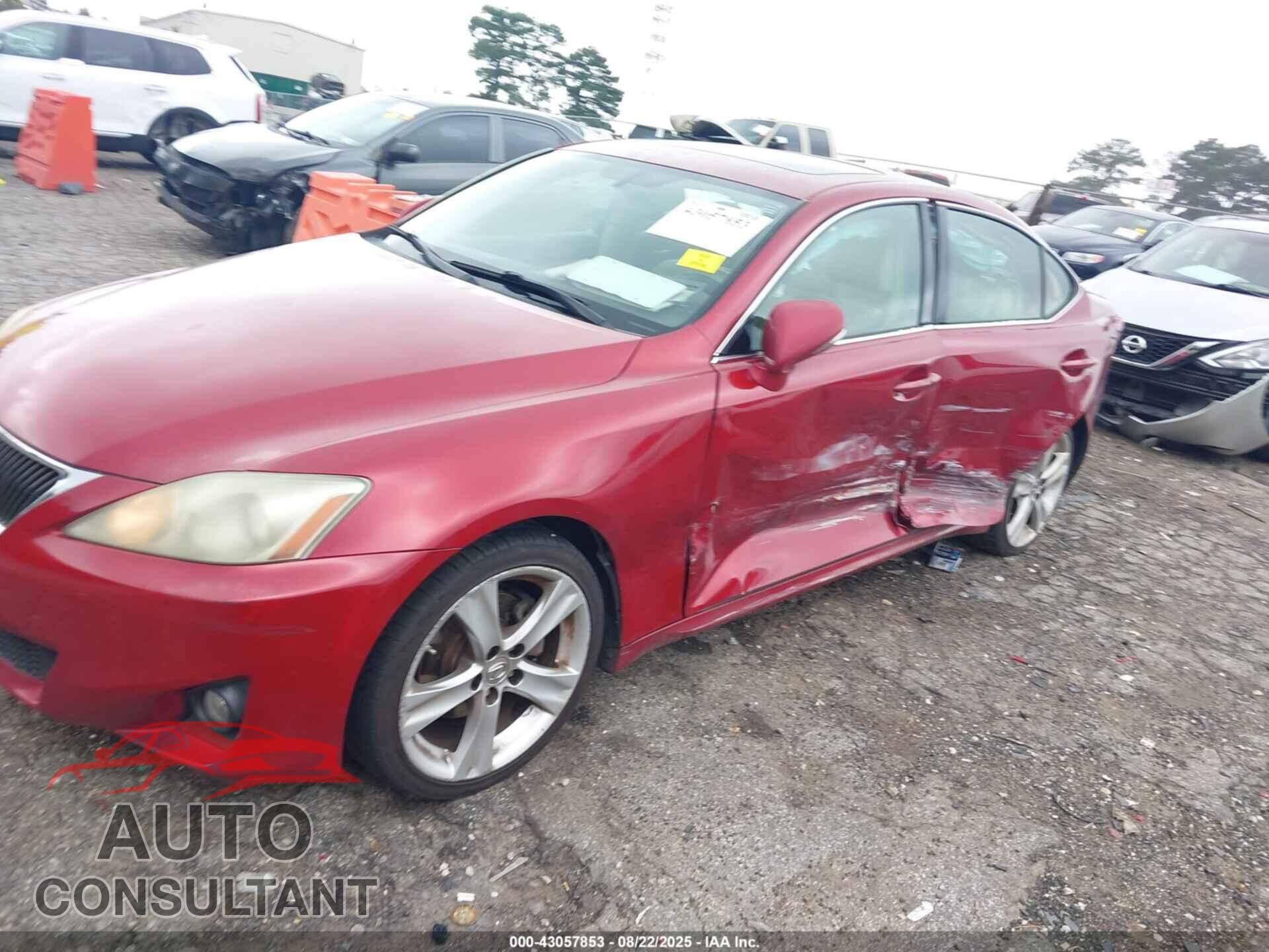 LEXUS IS 250 2012 - JTHBF5C24C5164584