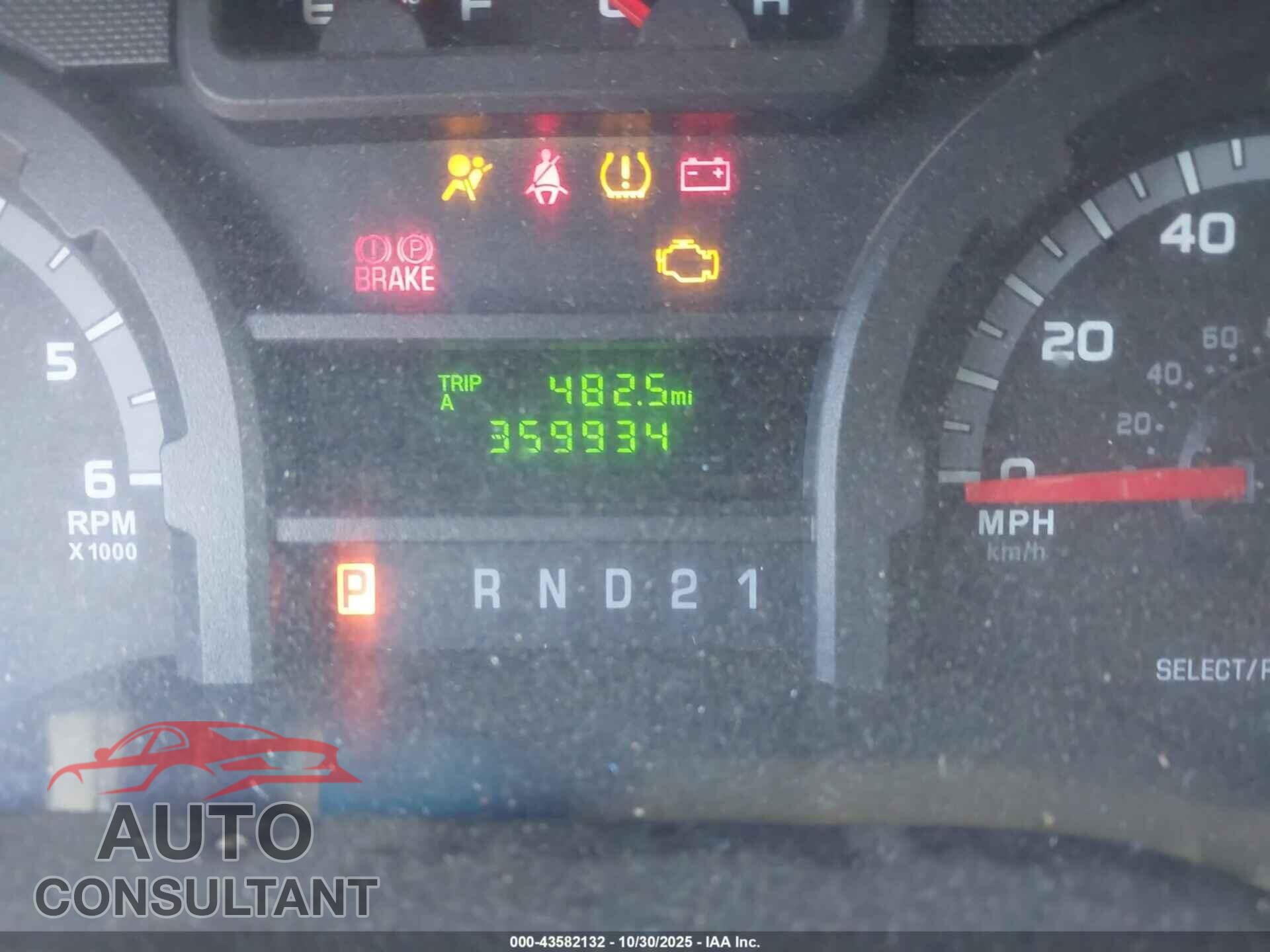 FORD E-150 2009 - 1FTNE14W09DA83821