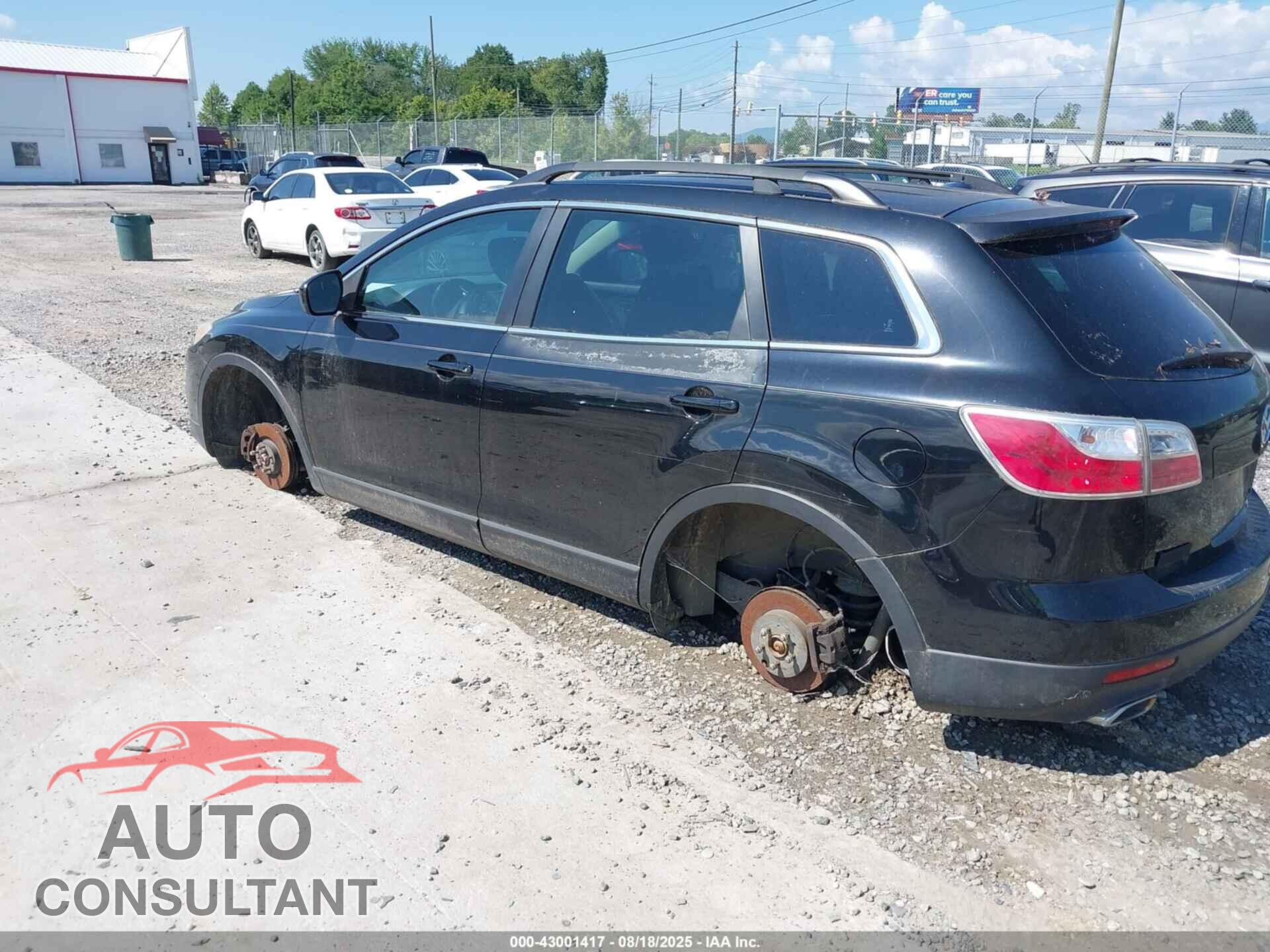 MAZDA CX-9 2012 - JM3TB3BV7C0357432