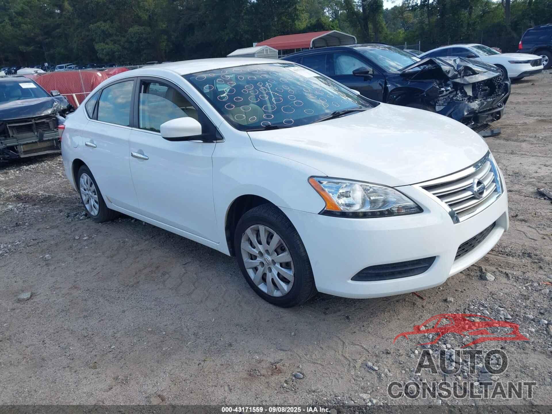 NISSAN SENTRA 2015 - 3N1AB7AP5FY290465