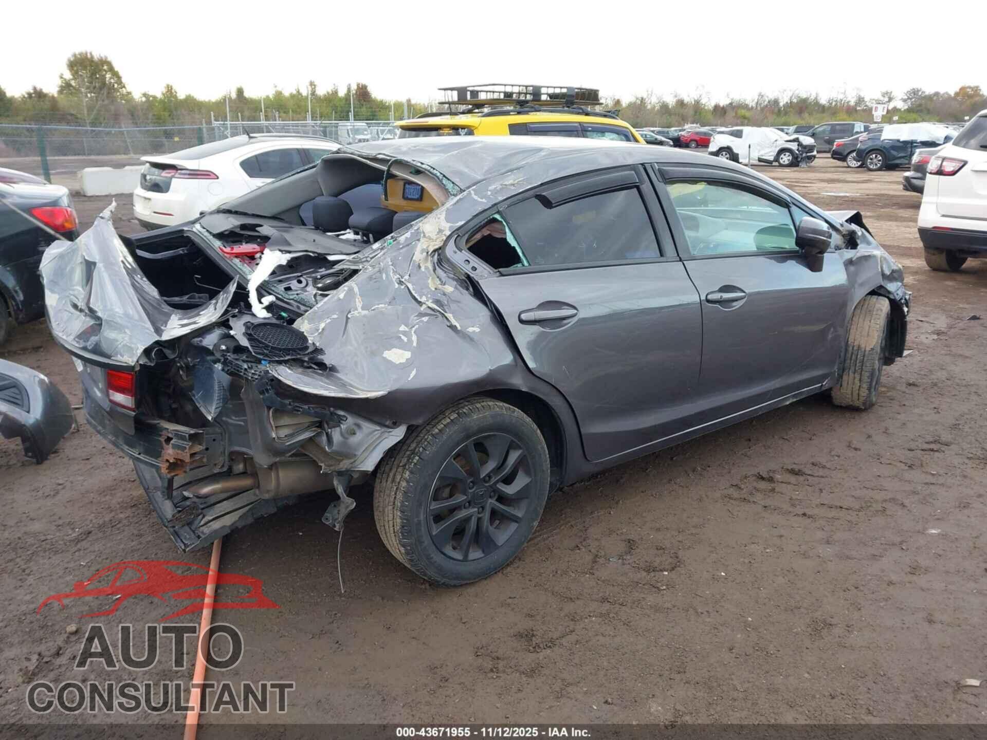 HONDA CIVIC 2014 - 19XFB2F8XEE061982