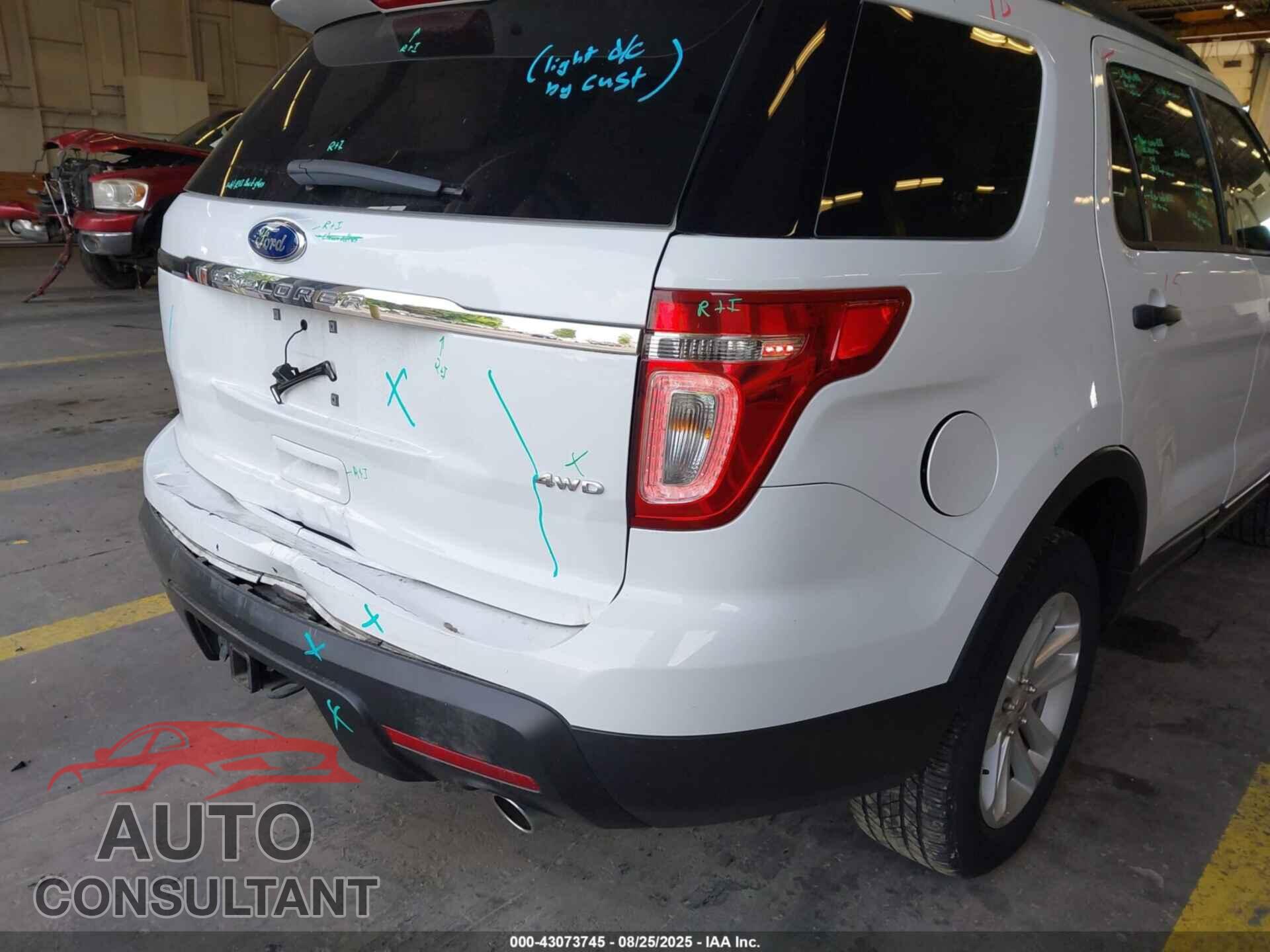 FORD EXPLORER 2015 - 1FM5K8B81FGA77702