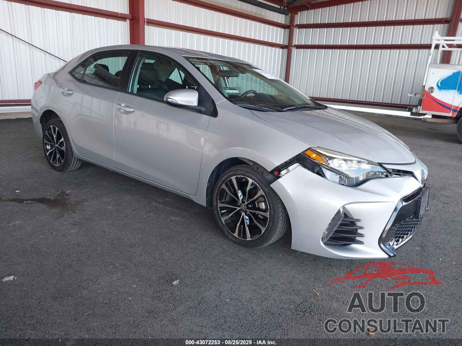 TOYOTA COROLLA 2019 - 2T1BURHE5KC206425