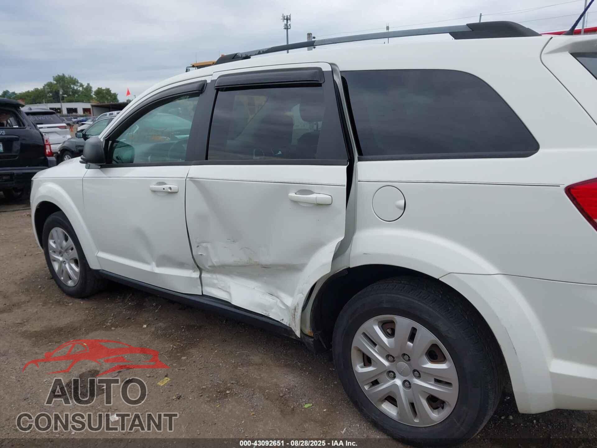 DODGE JOURNEY 2017 - 3C4PDCAB0HT621905