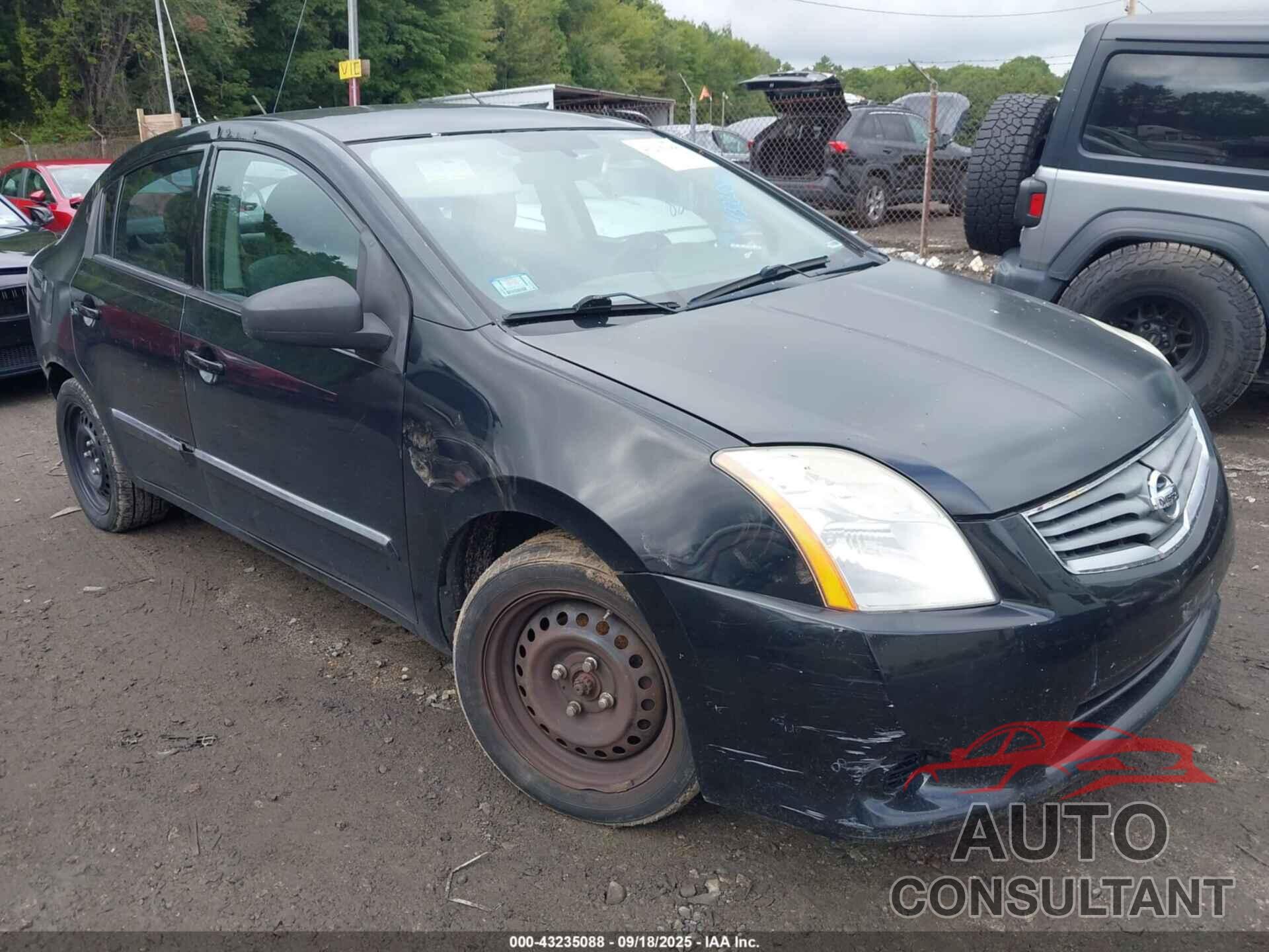 NISSAN SENTRA 2012 - 3N1AB6AP9CL720047