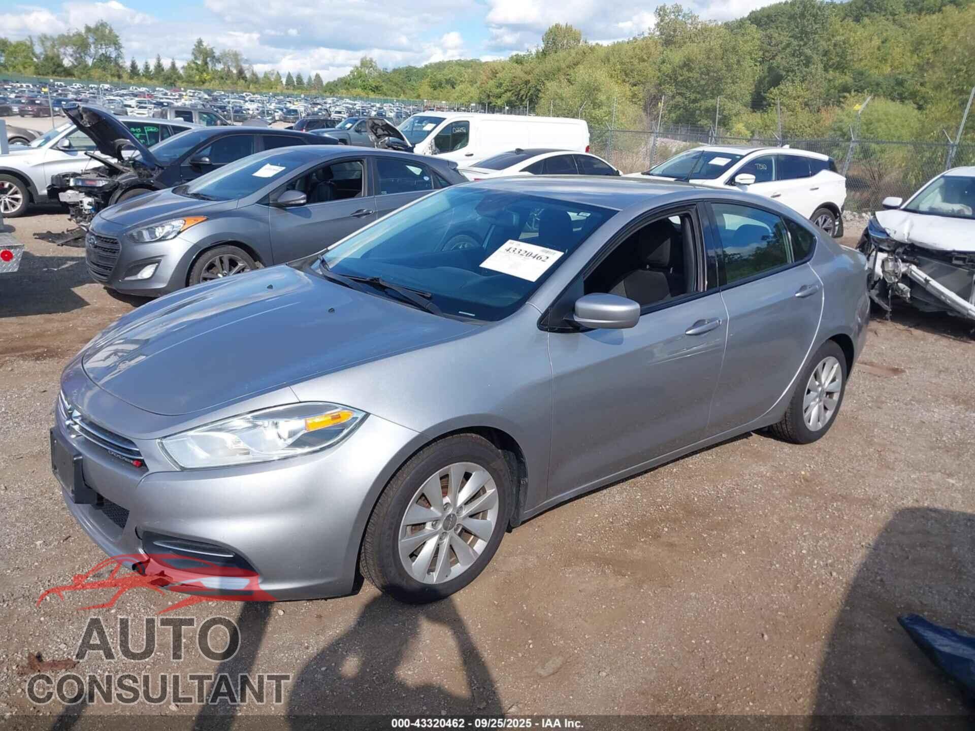 DODGE DART 2015 - 1C3CDFDH0FD173740