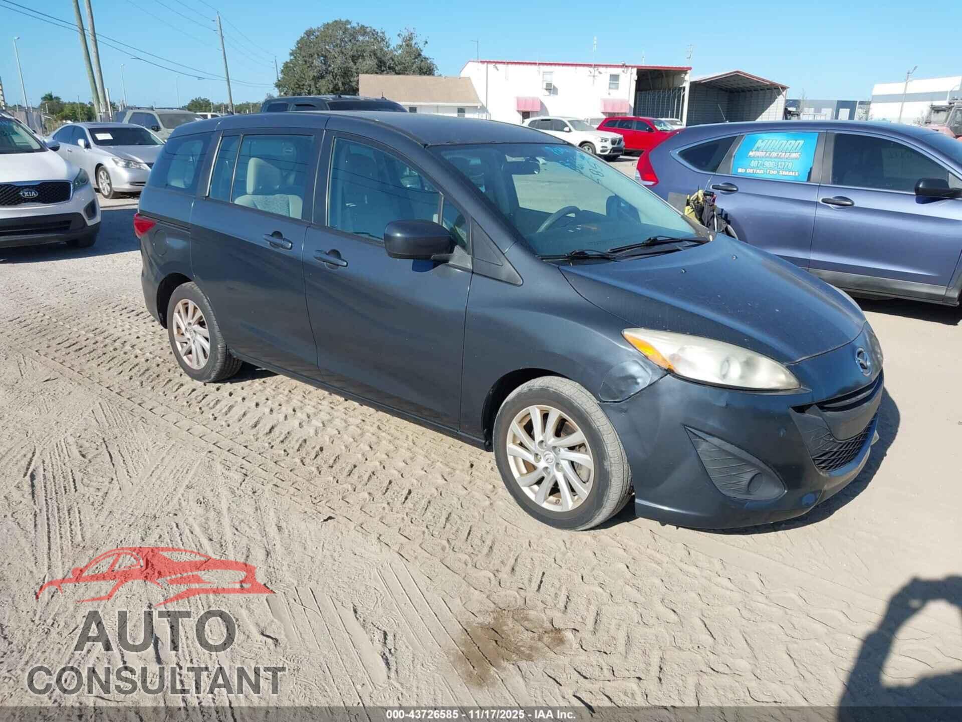 MAZDA MAZDA5 2012 - JM1CW2BL7C0102981
