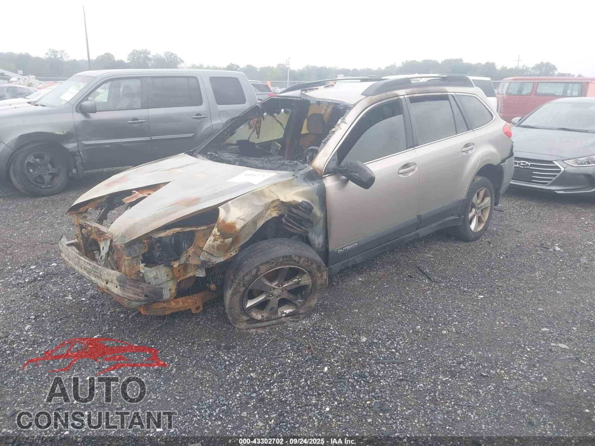 SUBARU OUTBACK 2014 - 4S4BRBAC6E3300372