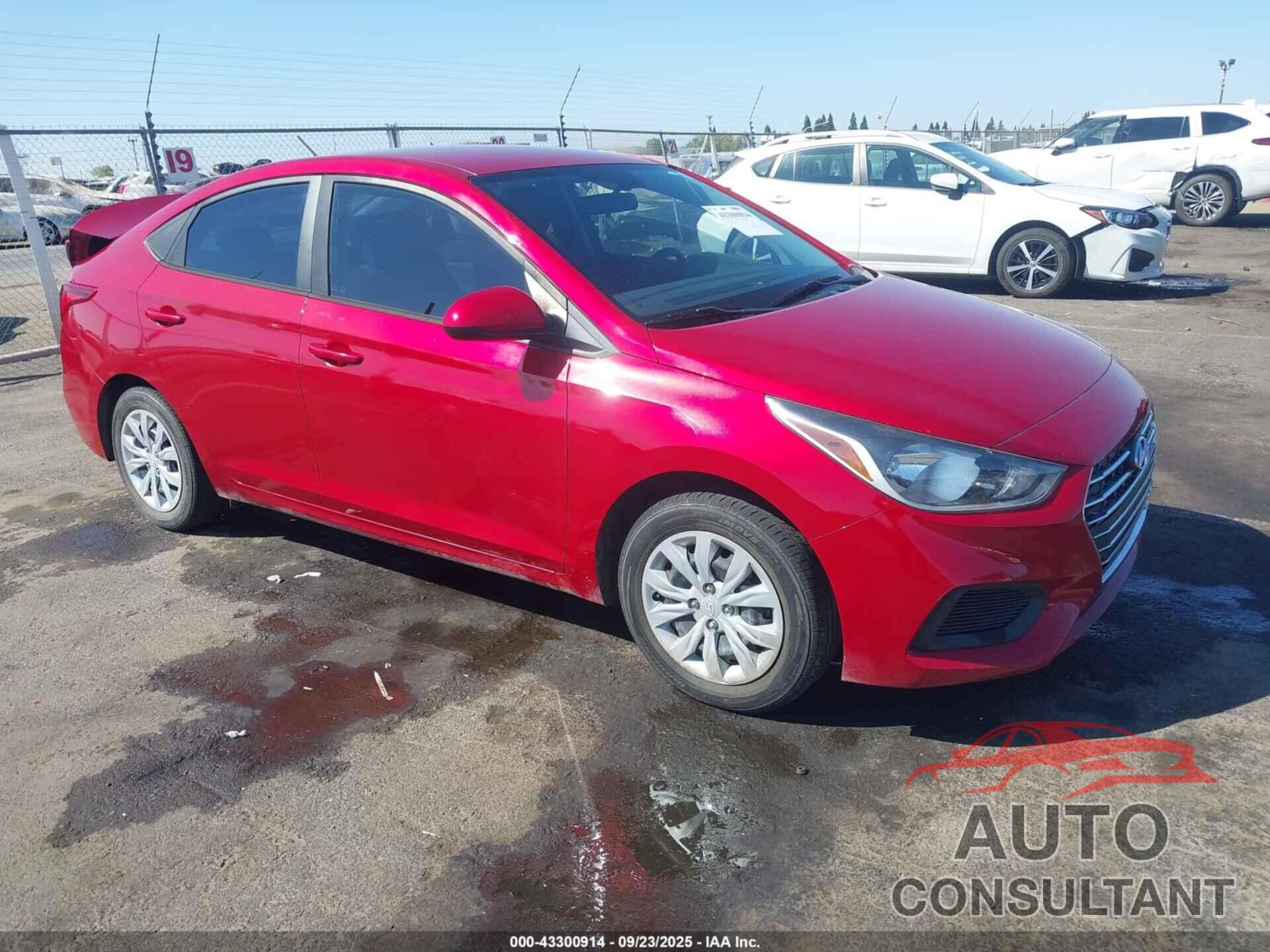 HYUNDAI ACCENT 2019 - 3KPC24A37KE066255