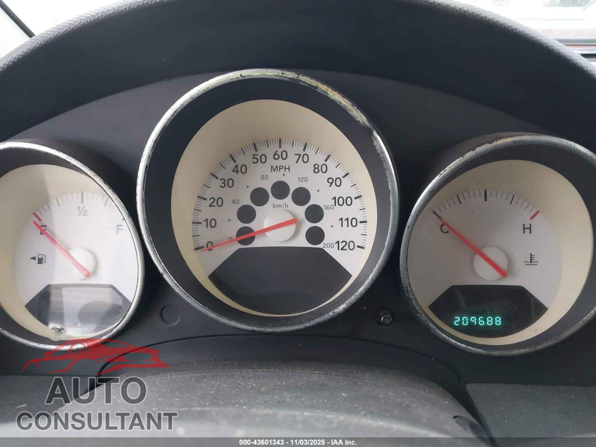 DODGE CALIBER 2009 - 1B3HB28C49D202130