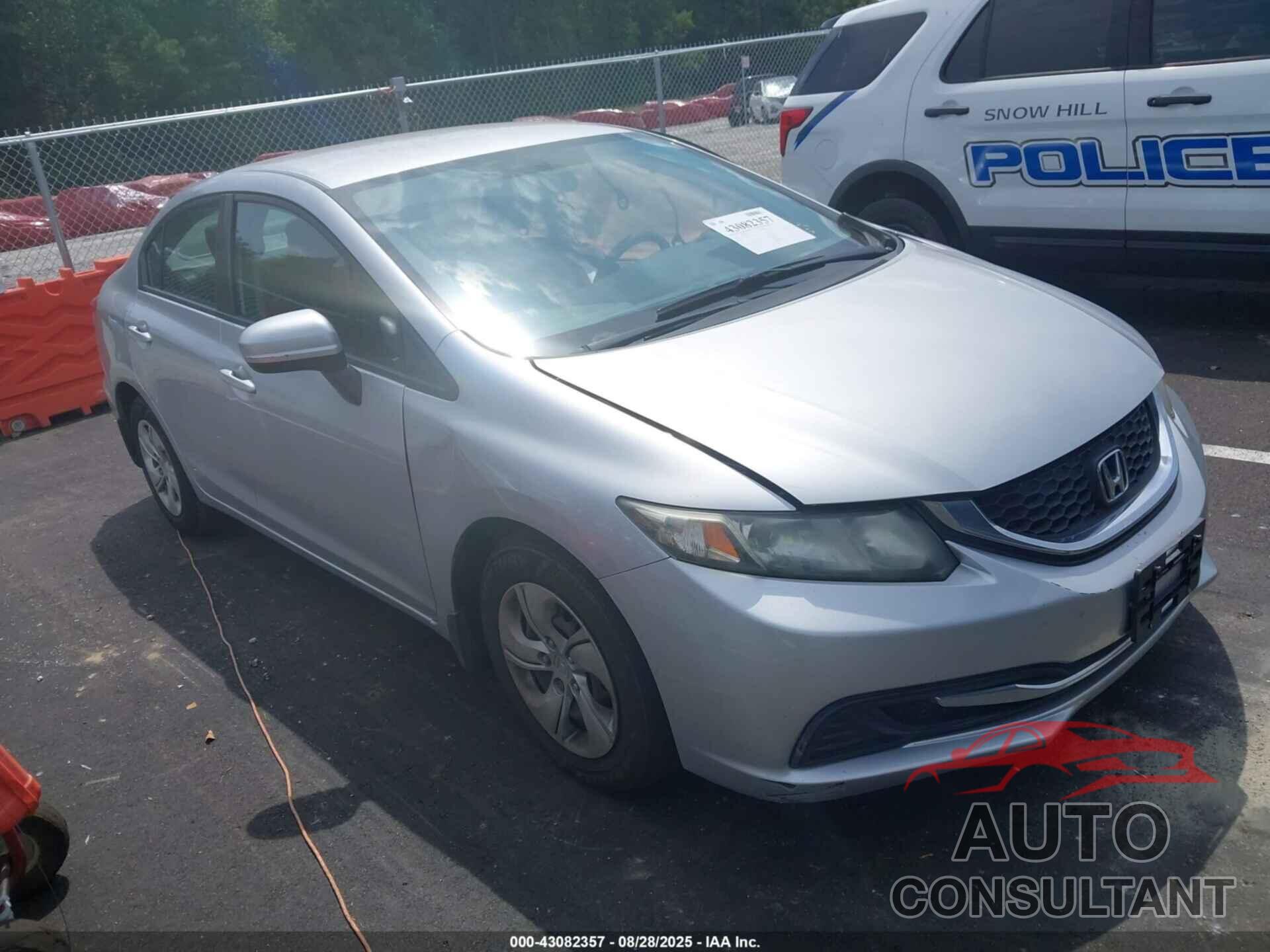 HONDA CIVIC 2015 - 19XFB2F54FE050564