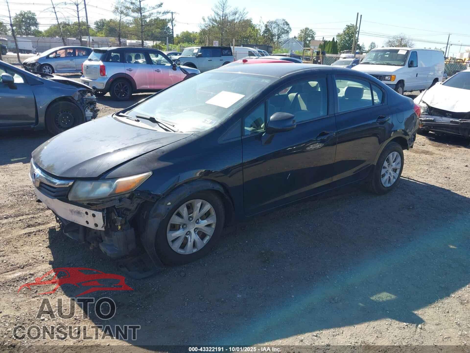 HONDA CIVIC 2012 - 19XFB2F52CE330219