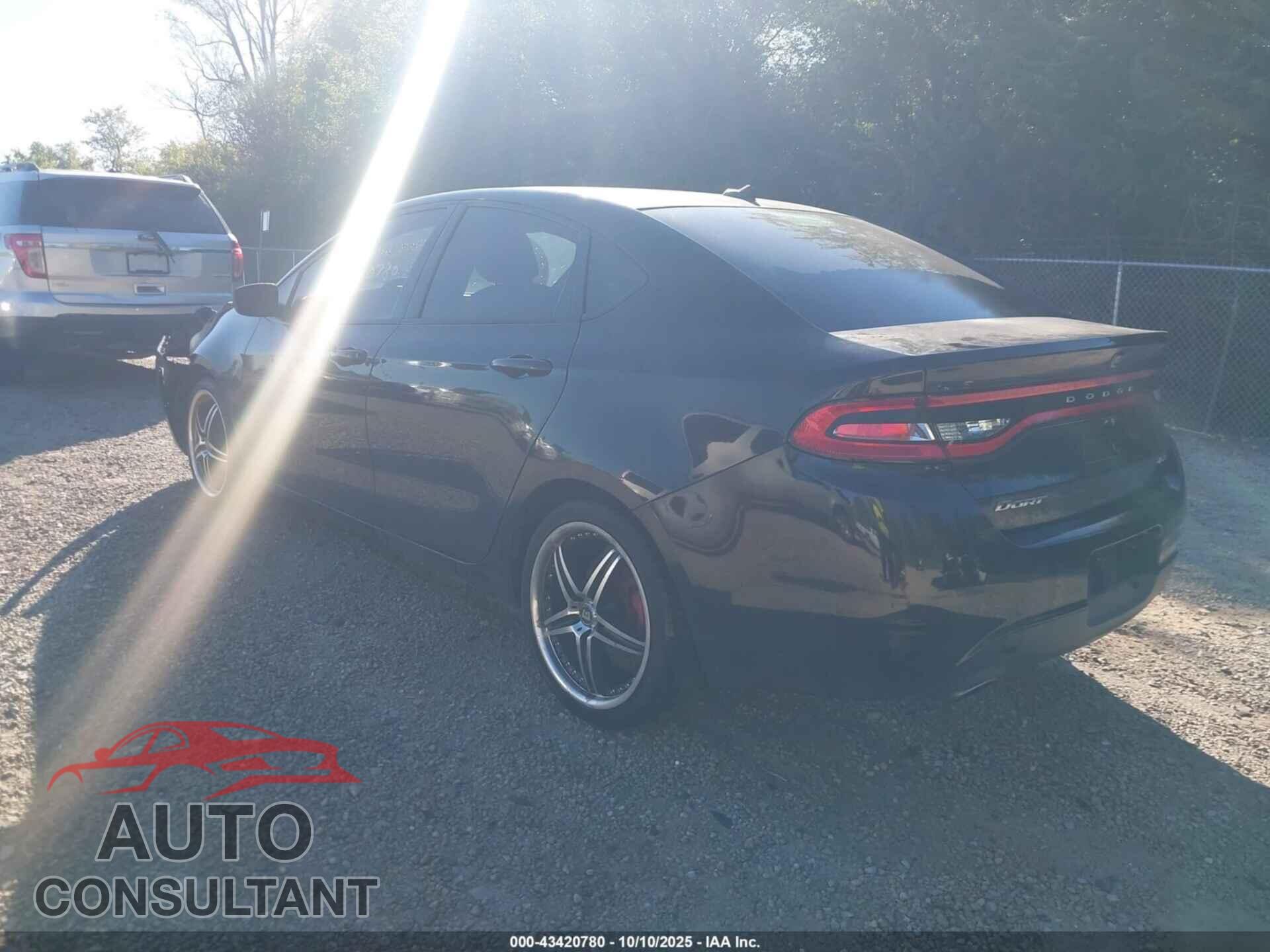 DODGE DART 2015 - 1C3CDFEB3FD224643
