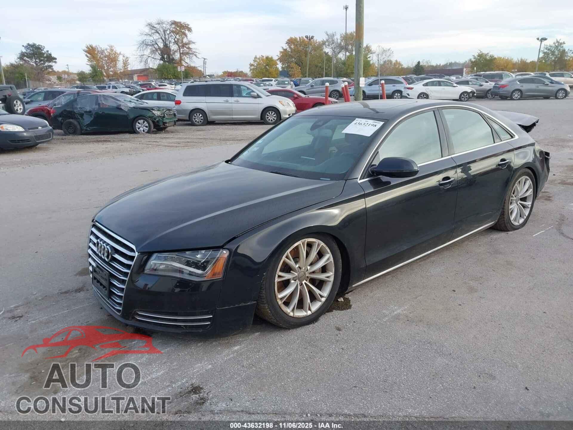 AUDI A8 2012 - WAUAVAFD4CN010931