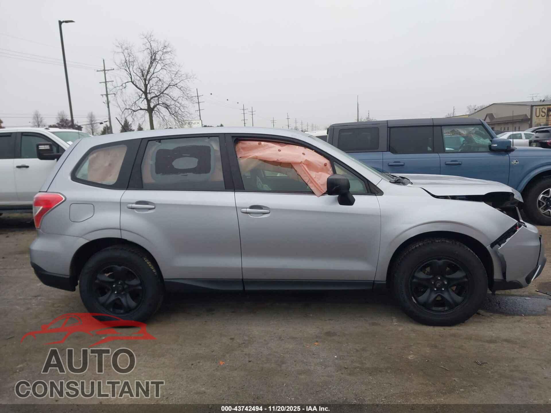 SUBARU FORESTER 2015 - JF2SJAAC8FG833132