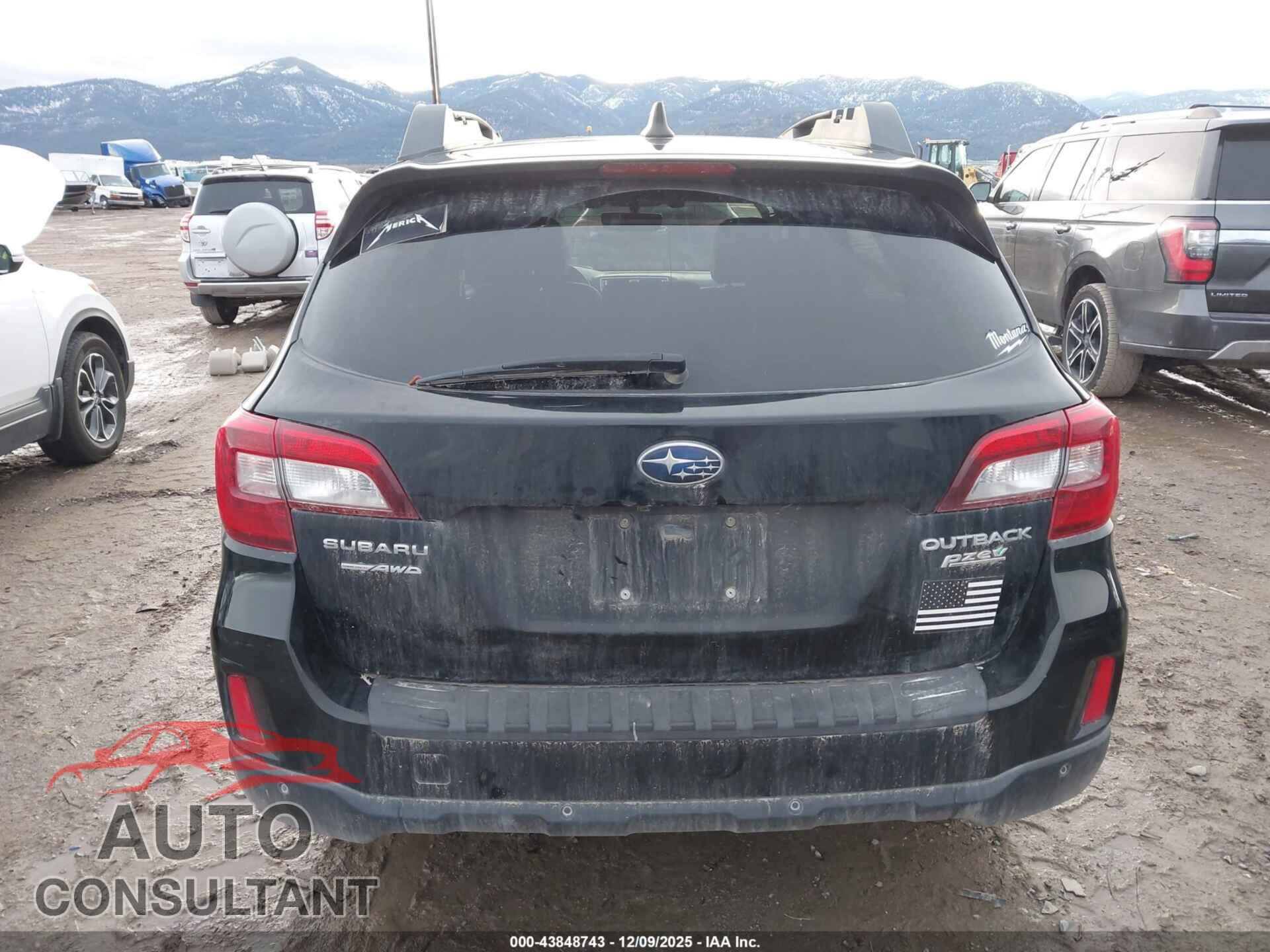SUBARU OUTBACK 2017 - 4S4BSANC4H3356193