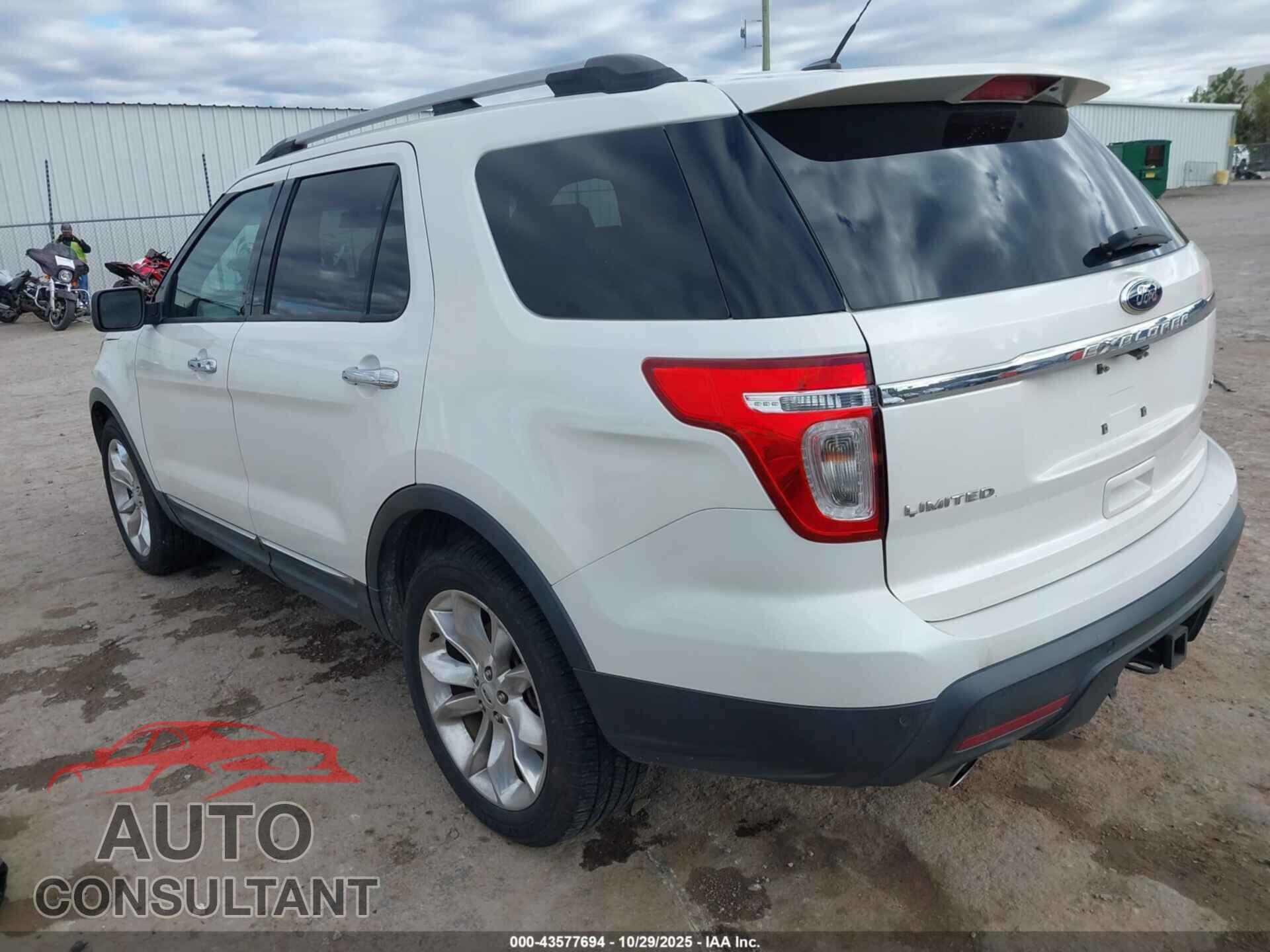 FORD EXPLORER 2013 - 1FM5K8F8XDGA21345
