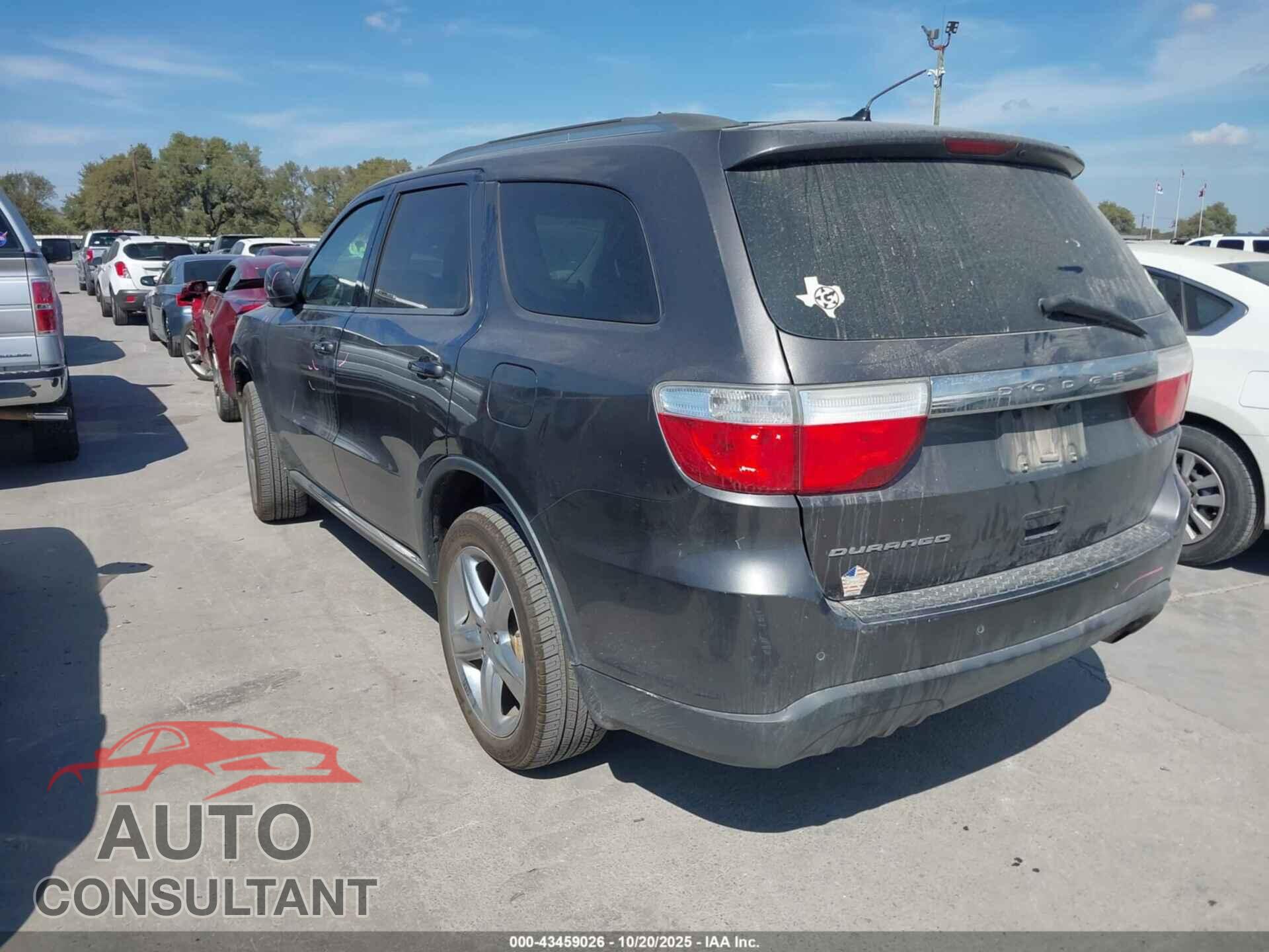 DODGE DURANGO 2013 - 1C4RDHAG1DC690948