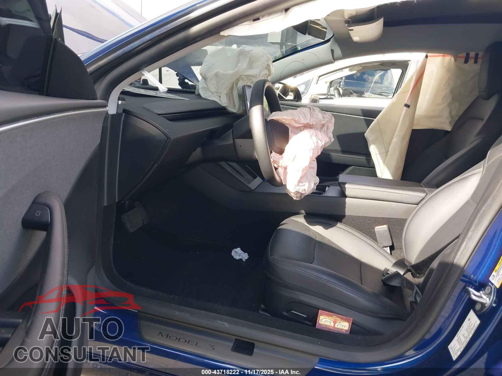 TESLA MODEL 3 2024 - 5YJ3E1EA4RF871245