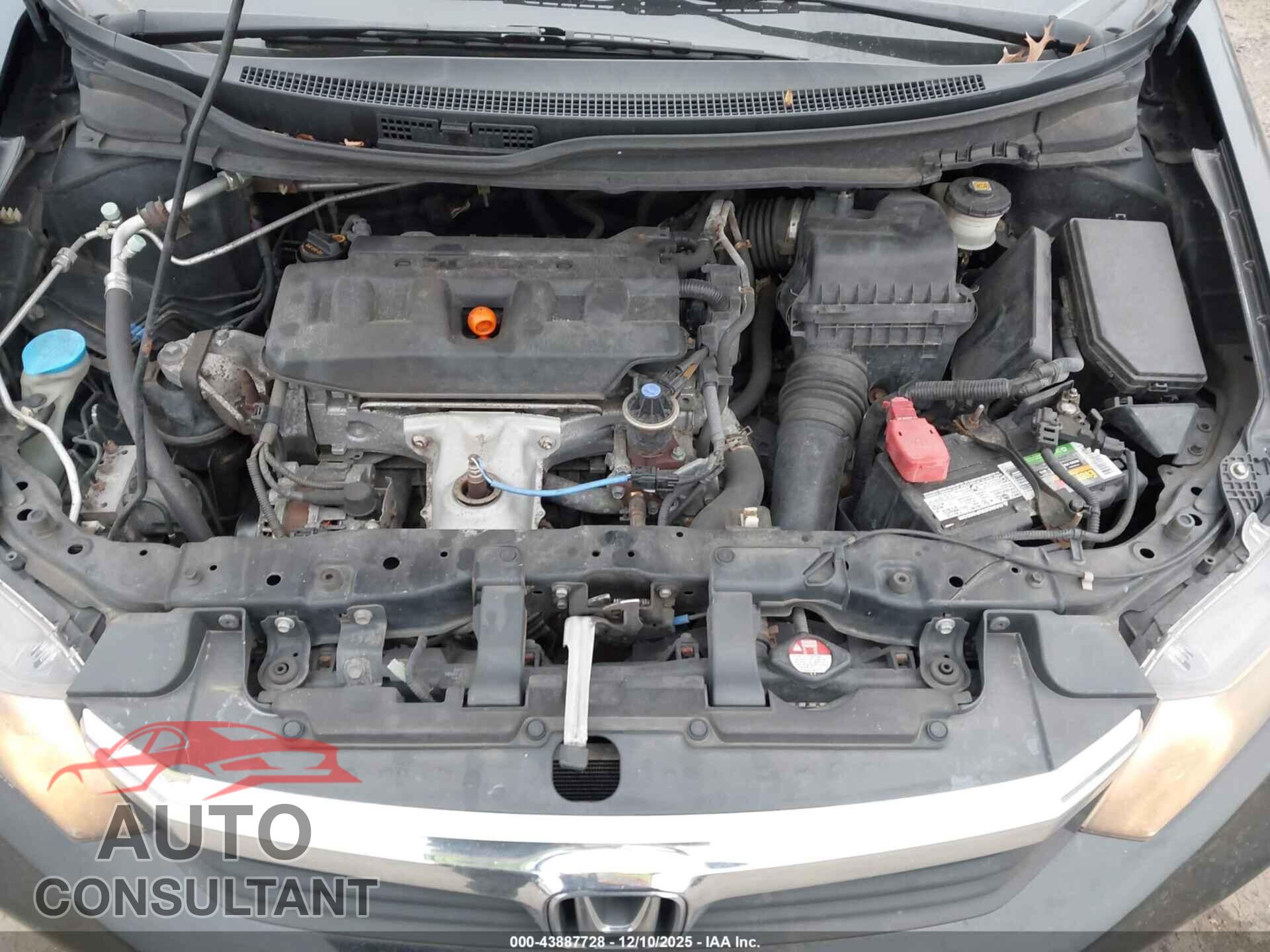 HONDA CIVIC 2012 - JHMFB2F57CS005626