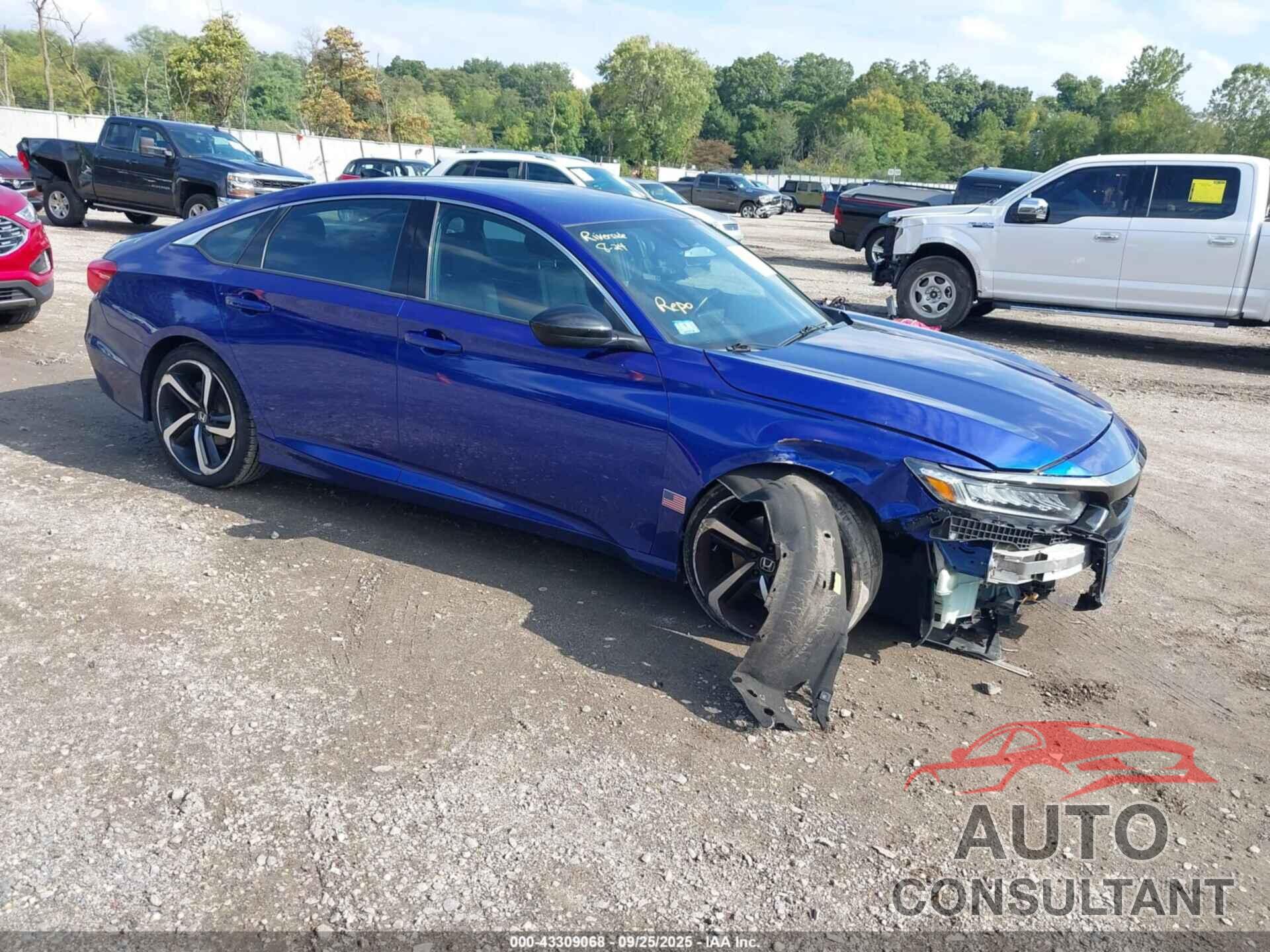 HONDA ACCORD 2021 - 1HGCV1F30MA007280