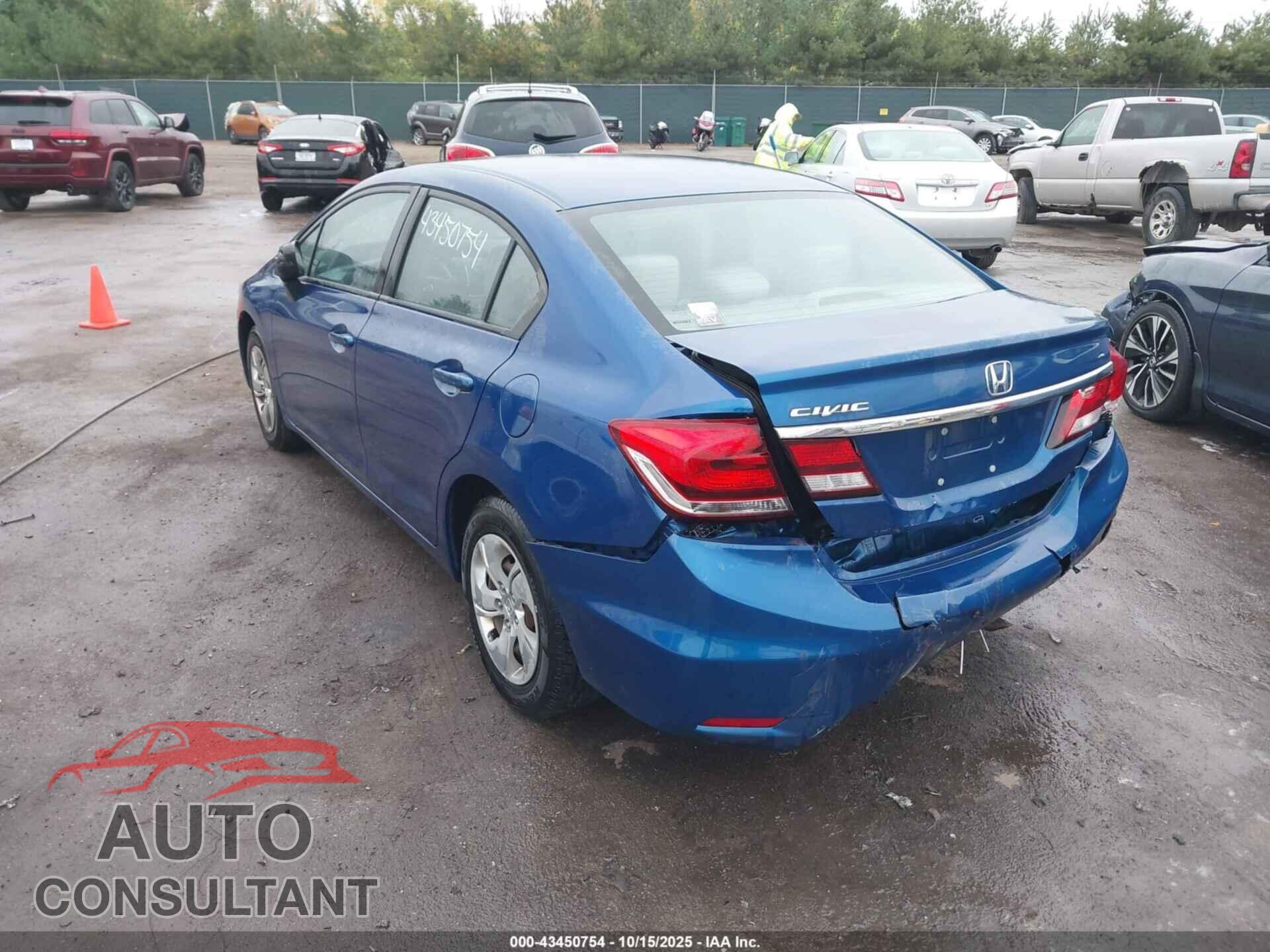 HONDA CIVIC 2014 - 19XFB2F55EE006460