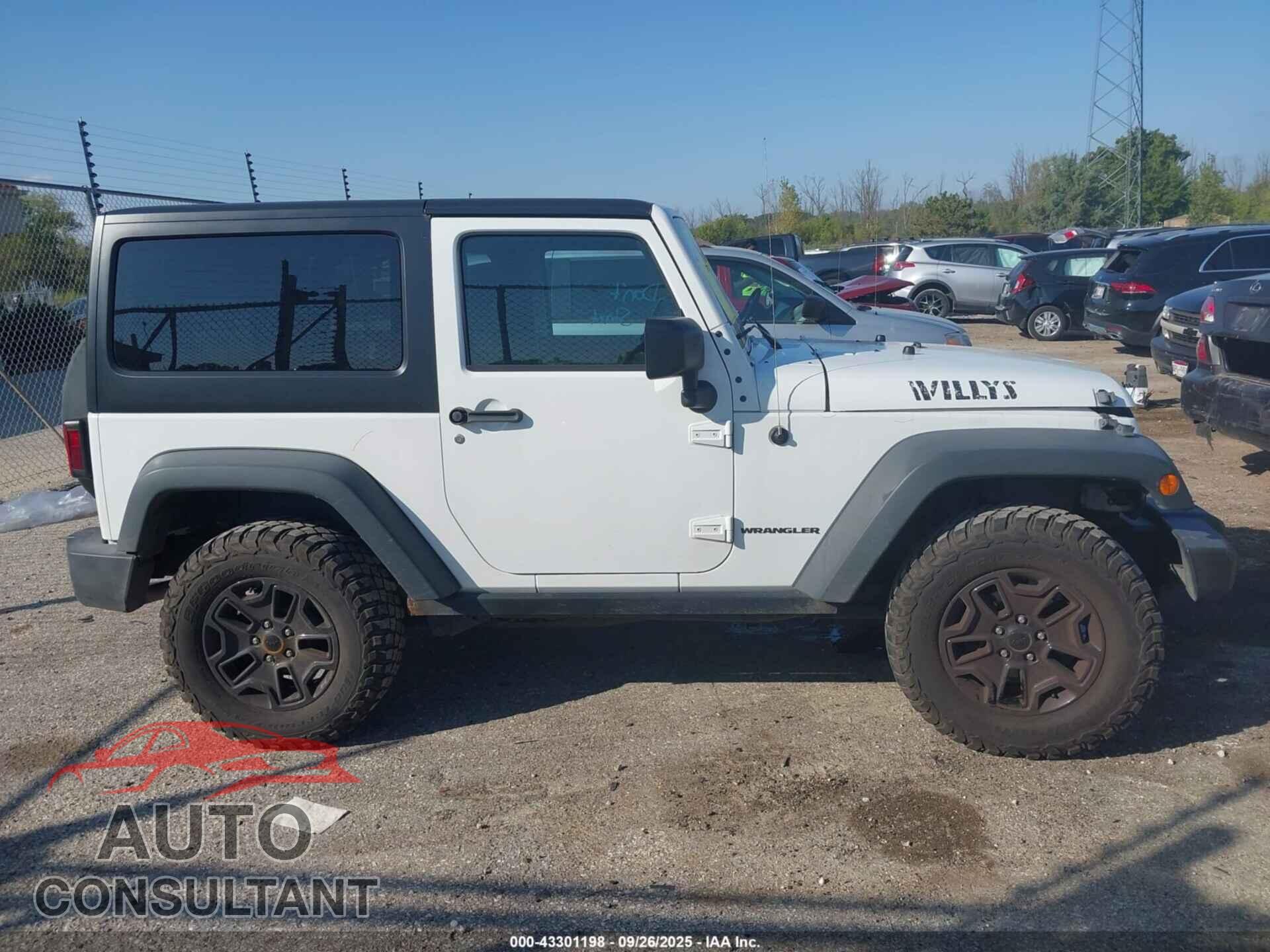 JEEP WRANGLER 2017 - 1C4AJWAG3HL539366