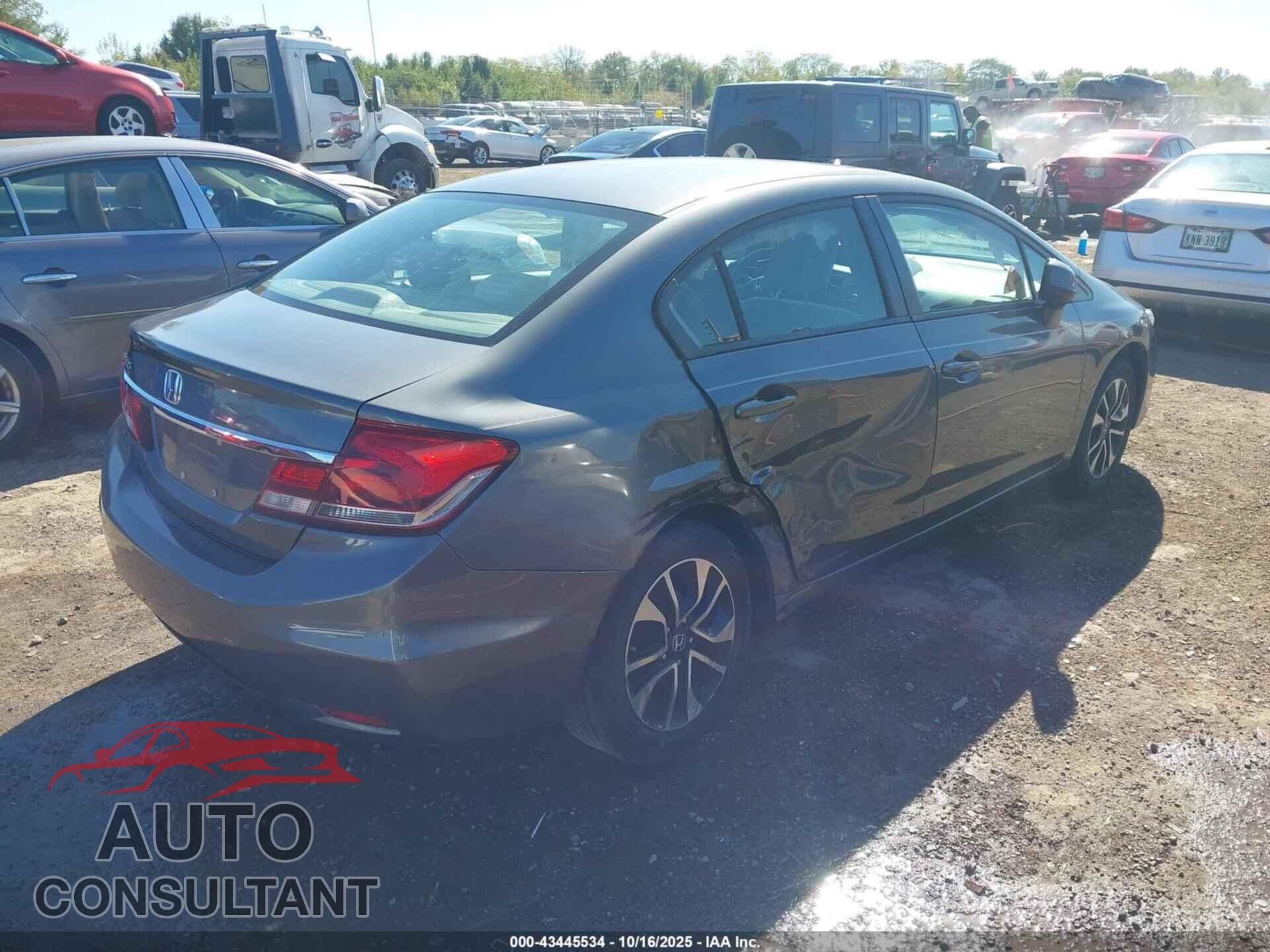 HONDA CIVIC 2013 - 19XFB2F88DE031264
