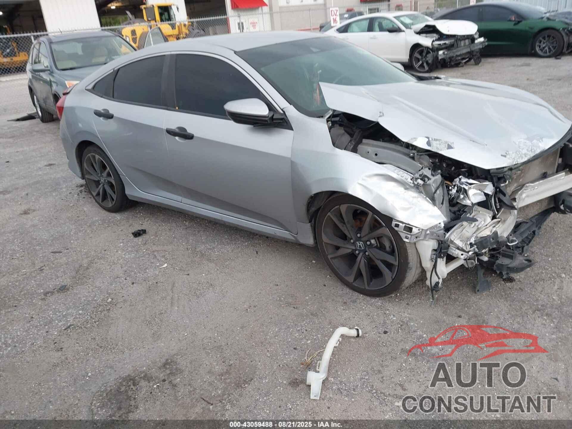 HONDA CIVIC 2019 - 2HGFC2F87KH604607