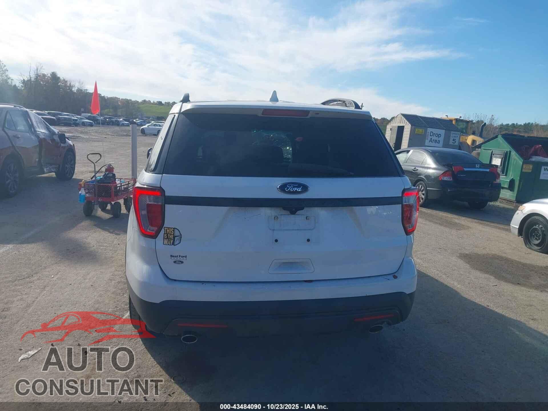 FORD EXPLORER 2017 - 1FM5K8B80HGC16432