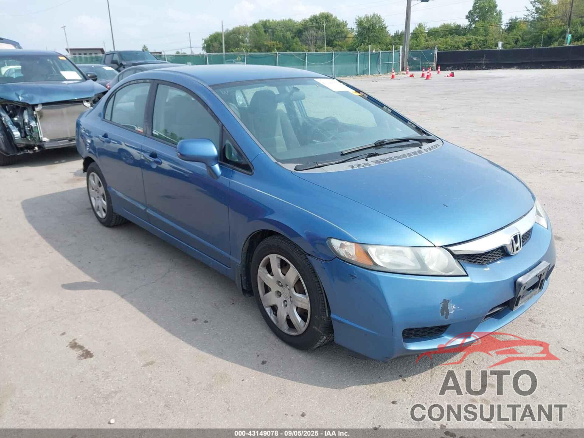HONDA CIVIC 2009 - 1HGFA16589L013026