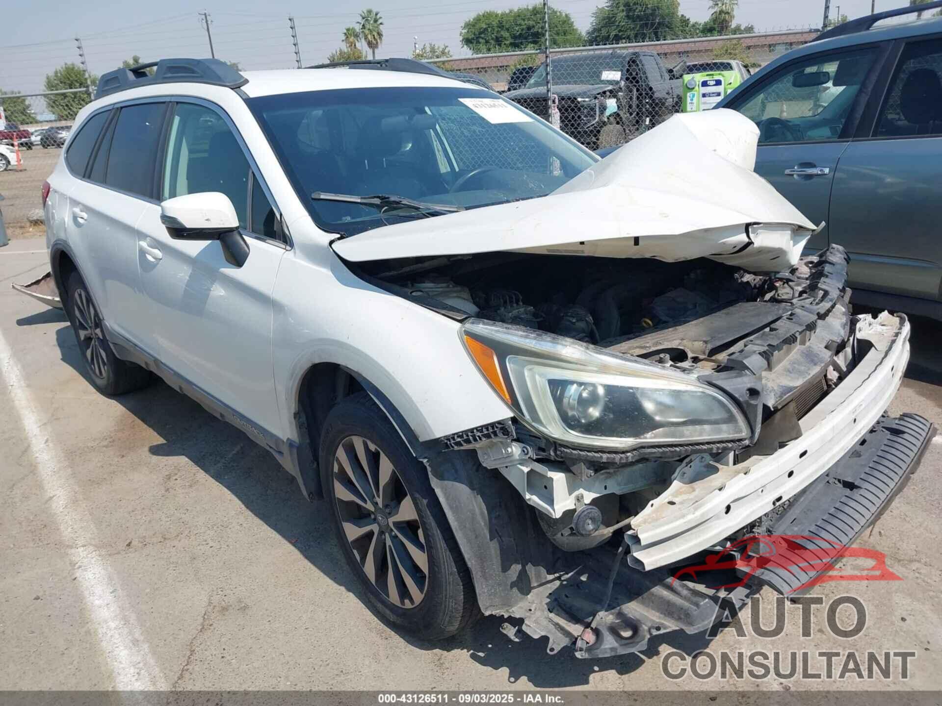 SUBARU OUTBACK 2015 - 4S4BSAJC2F3222916