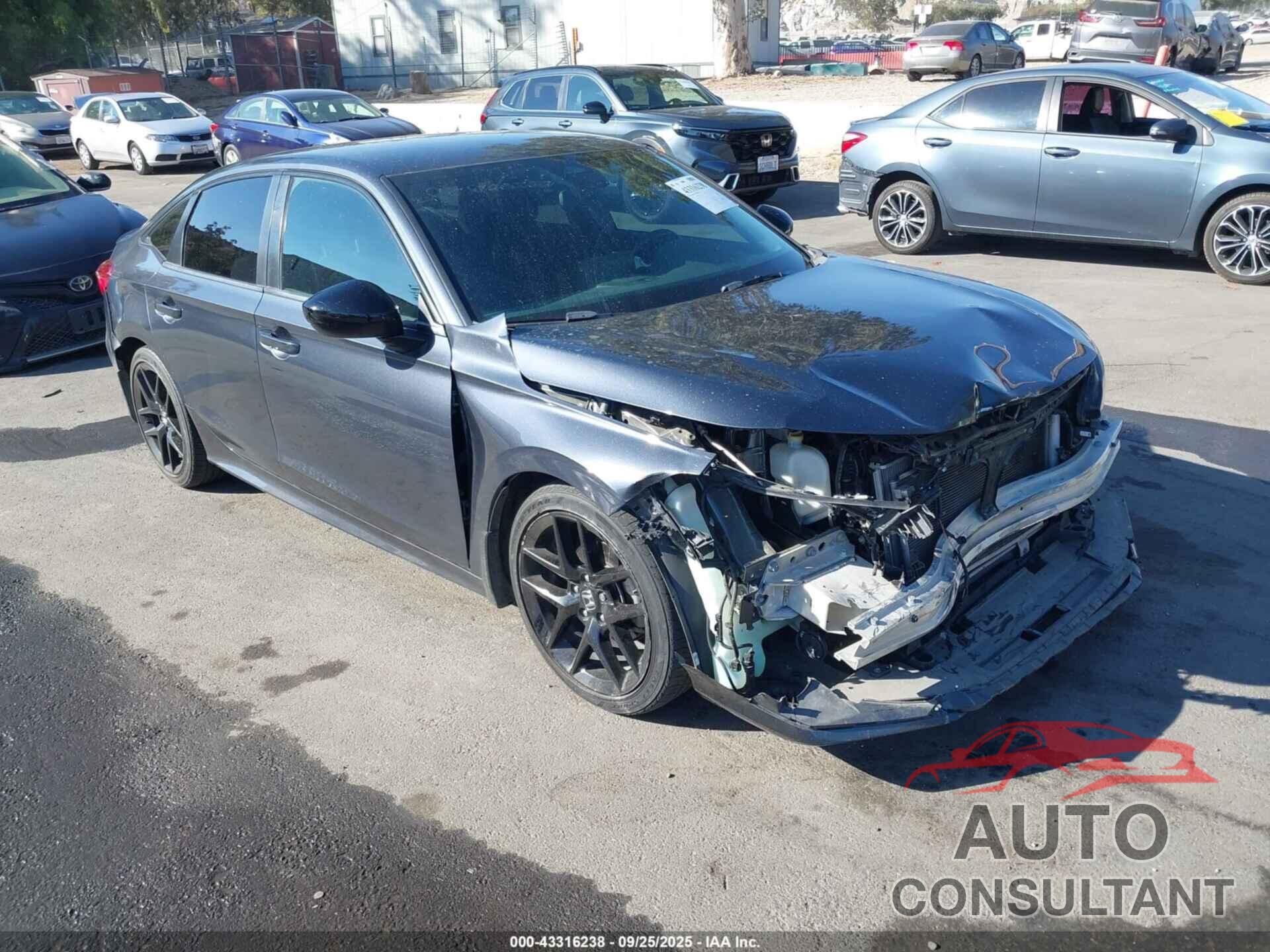 HONDA CIVIC 2022 - 2HGFE2F53NH522202