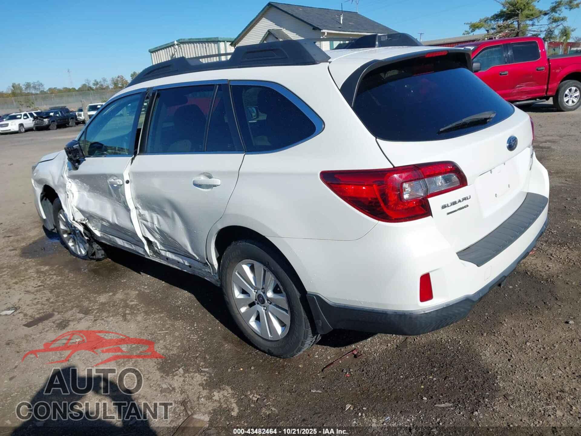 SUBARU OUTBACK 2017 - 4S4BSADC9H3277992