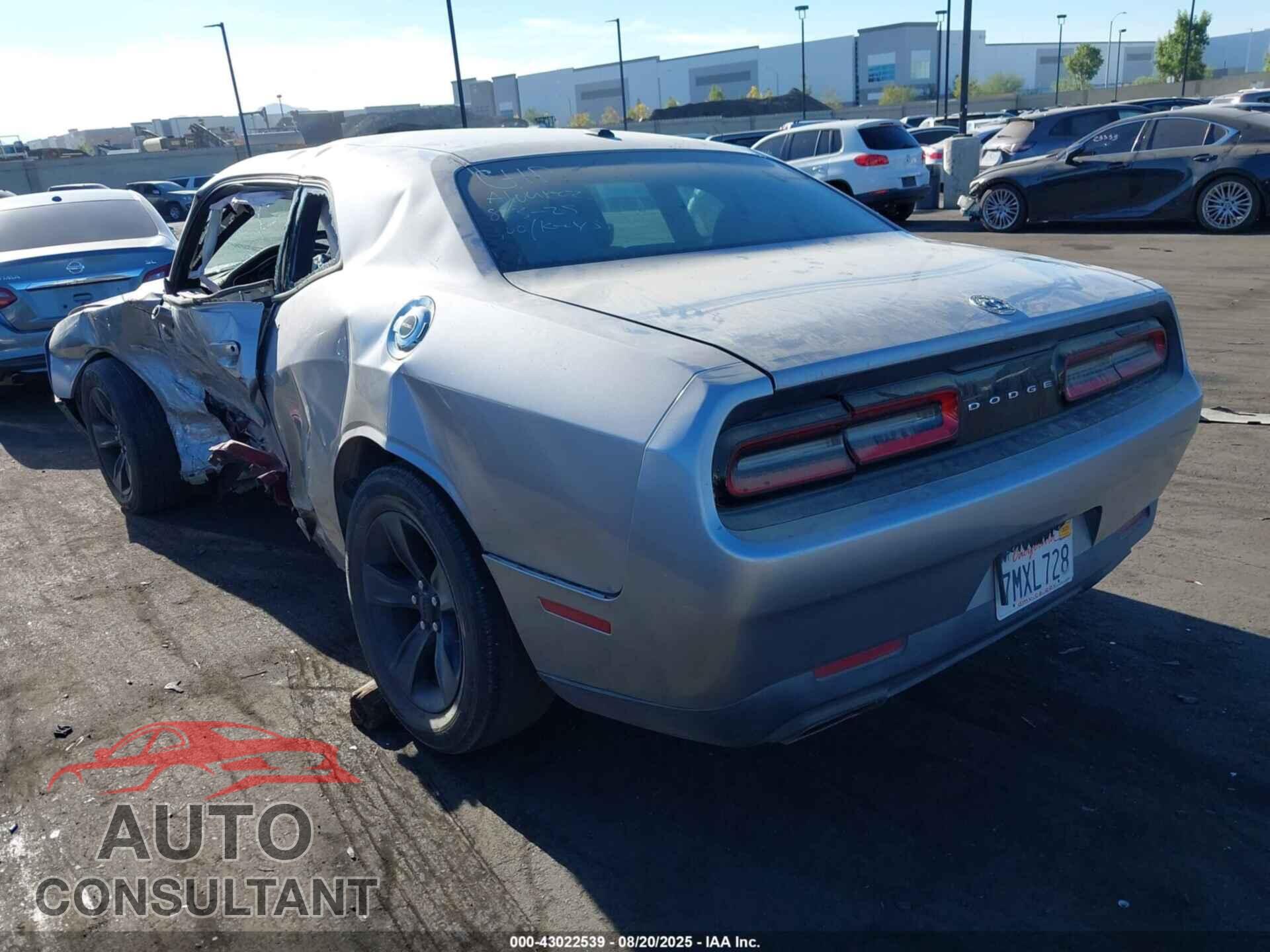 DODGE CHALLENGER 2016 - 2C3CDZAG3GH100895