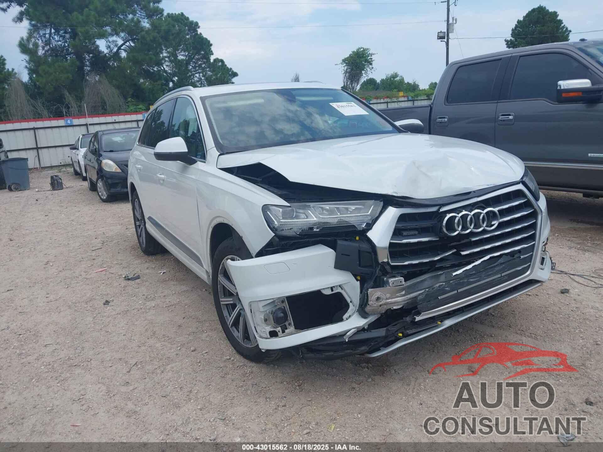 AUDI Q7 2019 - WA1LHAF72KD036407