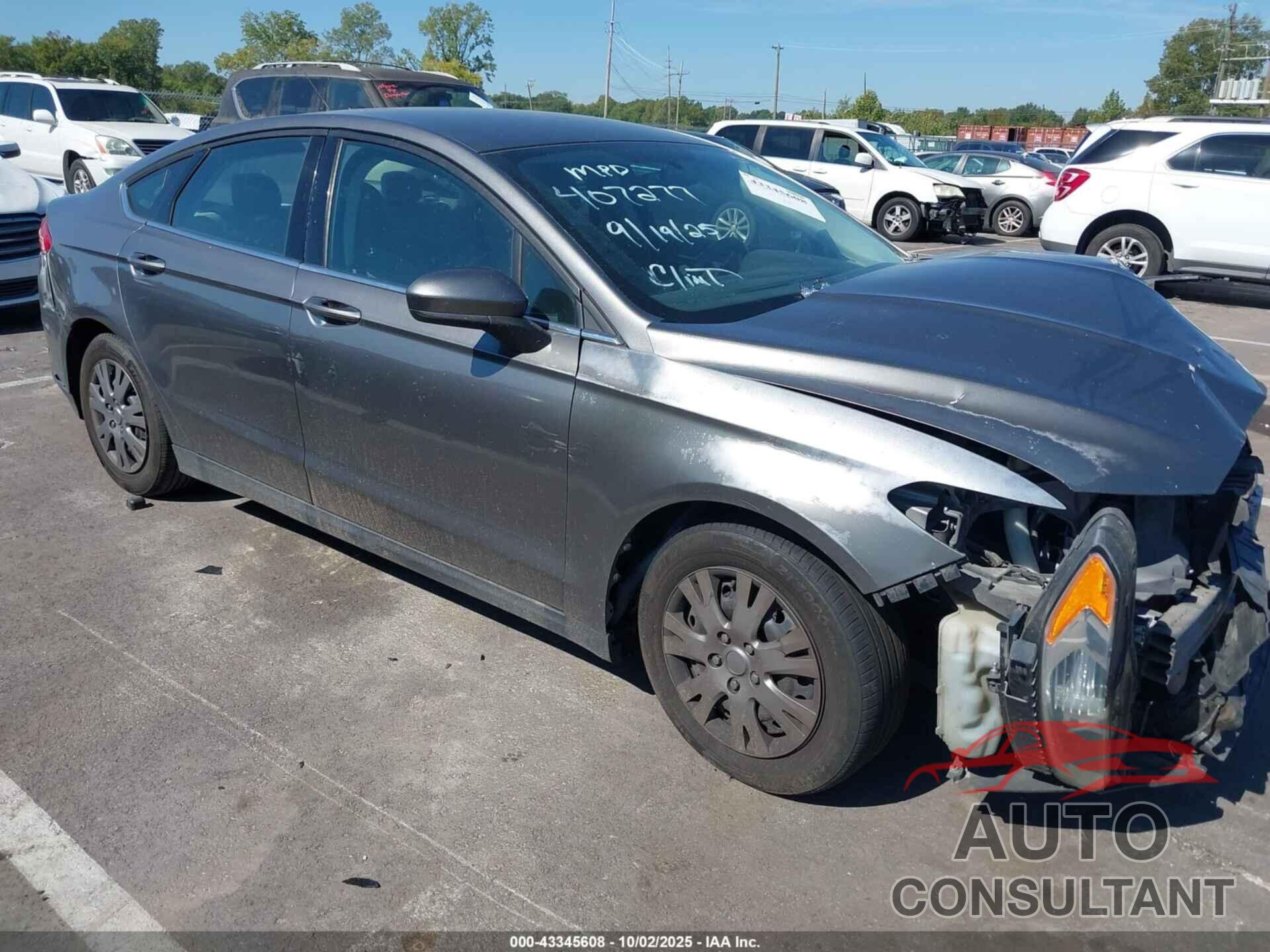 FORD FUSION 2014 - 1FA6P0G74E5407277
