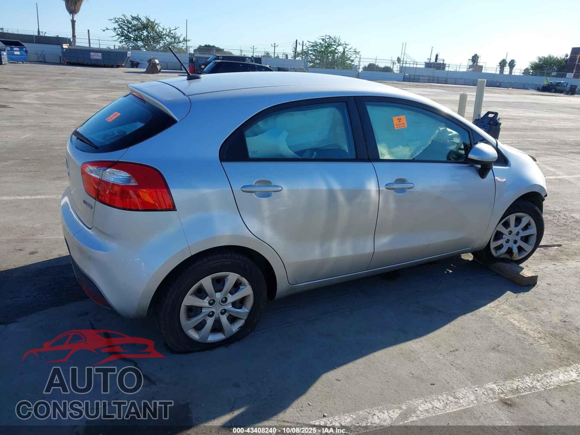 KIA RIO 2013 - KNADN5A30D6104867