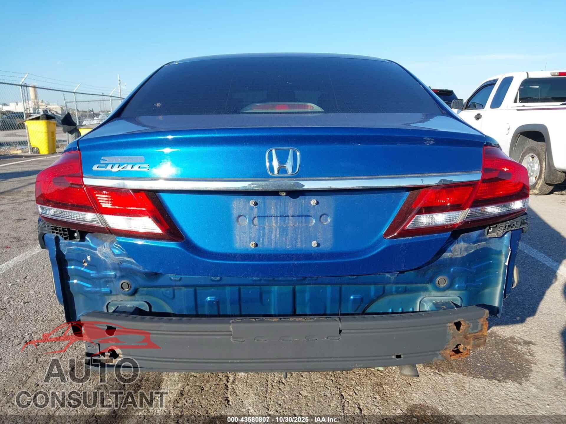 HONDA CIVIC 2013 - 19XFB2F55DE085255