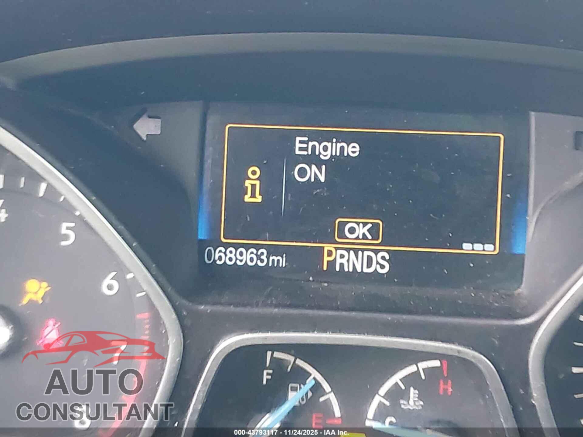 FORD FOCUS 2015 - 1FADP3F24FL375524