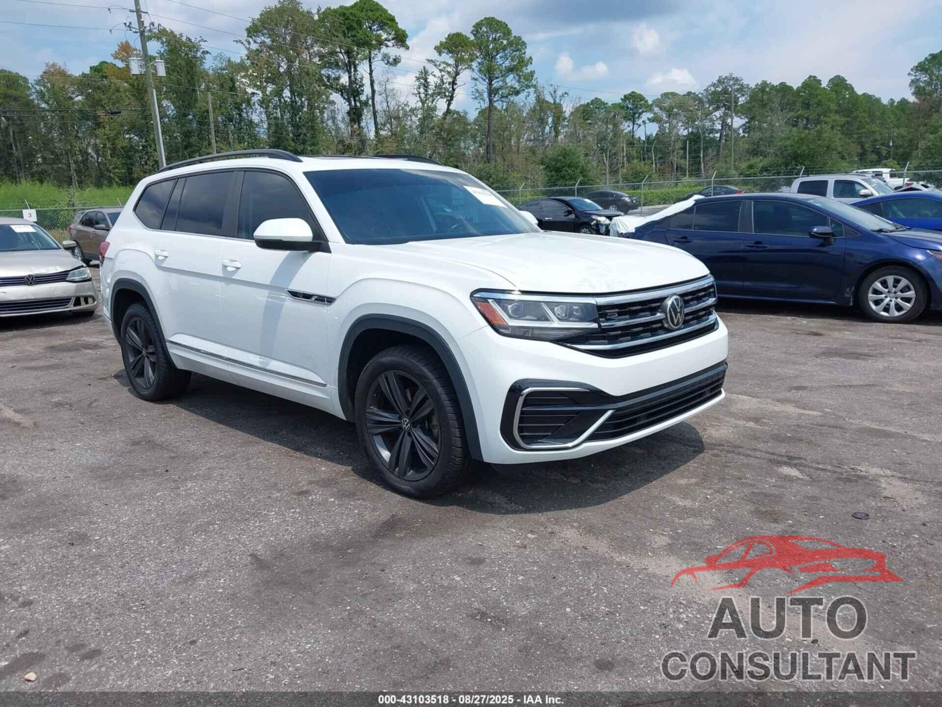 VOLKSWAGEN ATLAS 2021 - 1V2RR2CA9MC523565