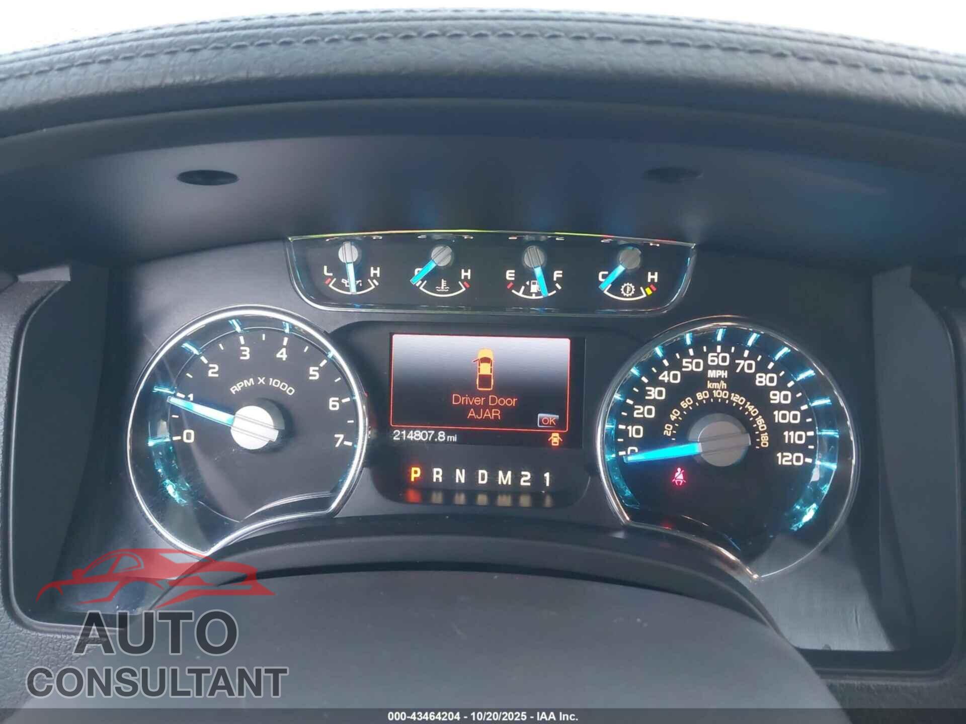 FORD F-150 2013 - 1FTFX1ET7DFD34415