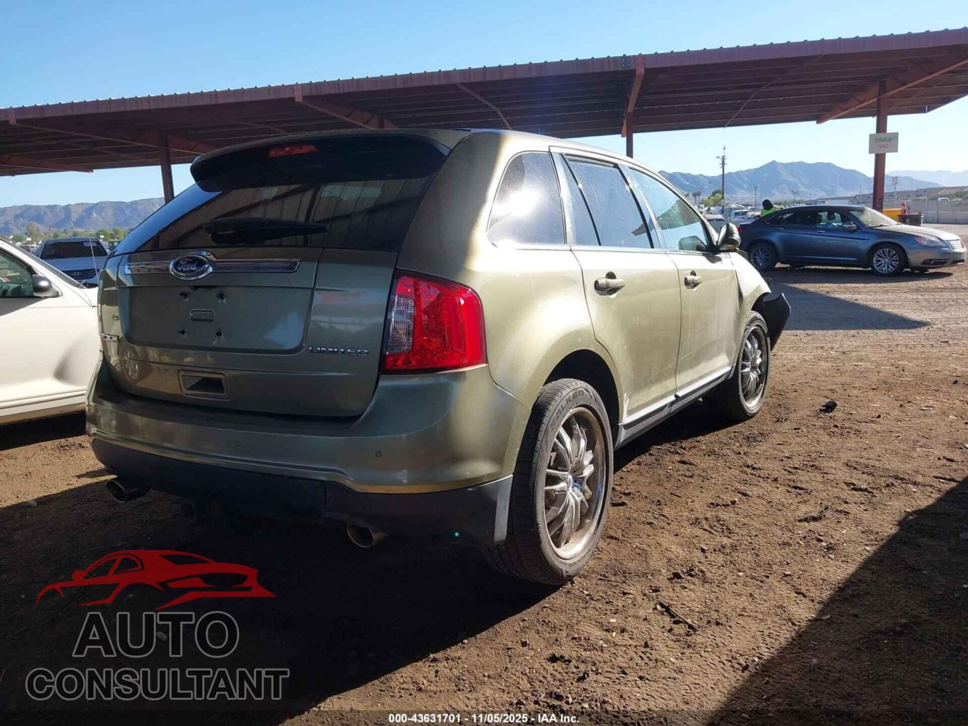 FORD EDGE 2012 - 2FMDK3KC5CBA13684