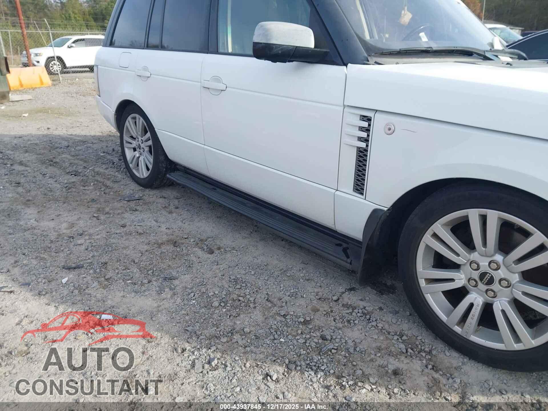 LAND ROVER RANGE ROVER 2012 - SALMF1D43CA378324