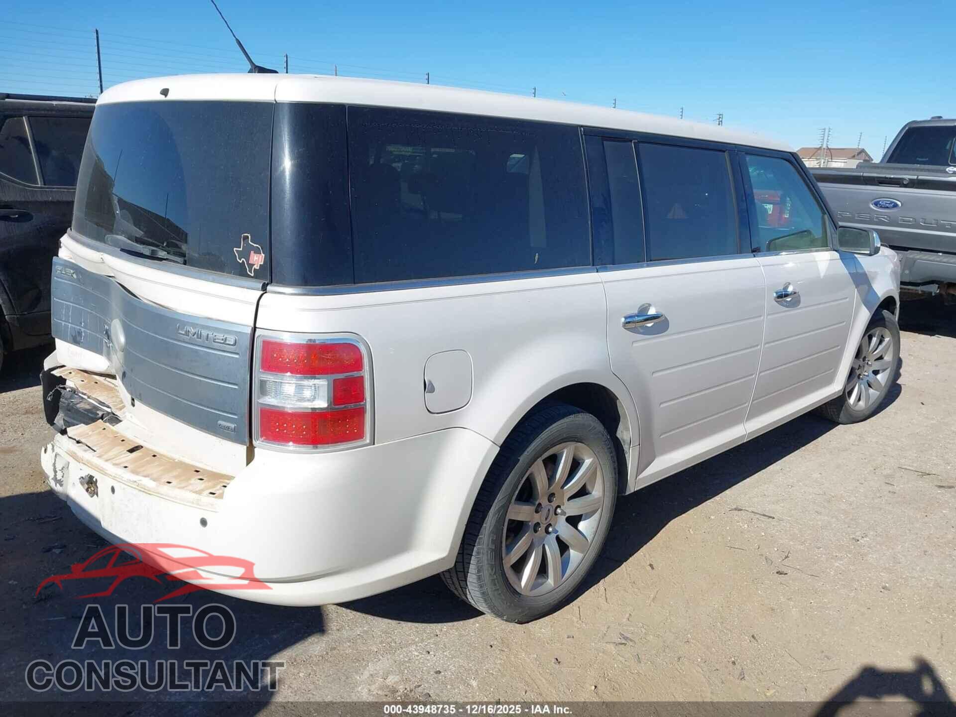 FORD FLEX 2012 - 2FMHK6DC6CBD03397